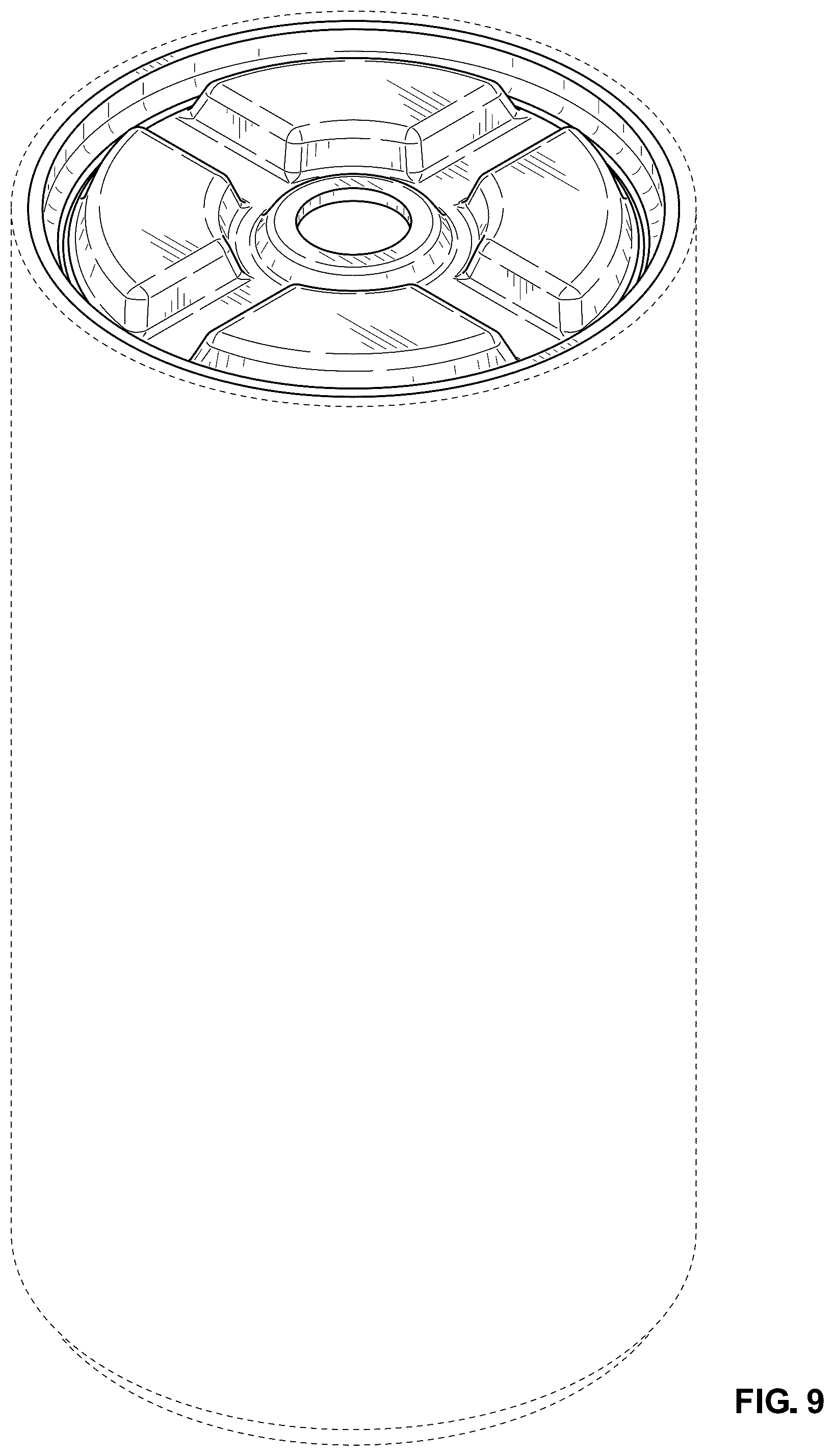 Patent USD1075677 Figure 7 – Cap for battery