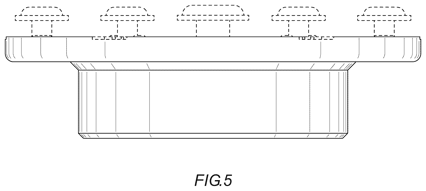 Patent USD1075680 Figure 5 – Electrical connector
