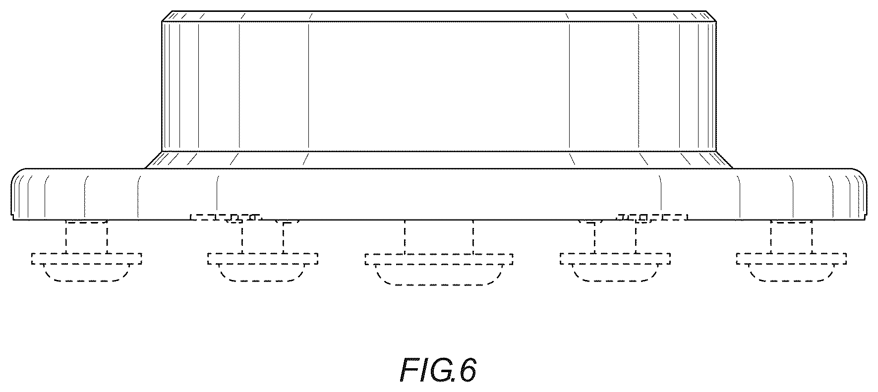 Patent USD1075680 Figure 6 – Electrical connector
