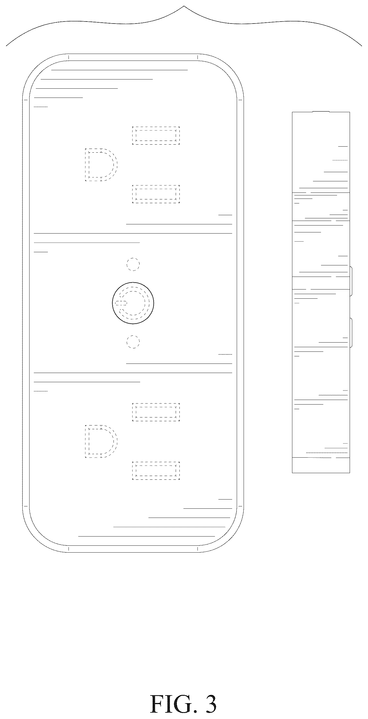 Patent USD1075685 Figure 3 – Outlet and remote control assembly