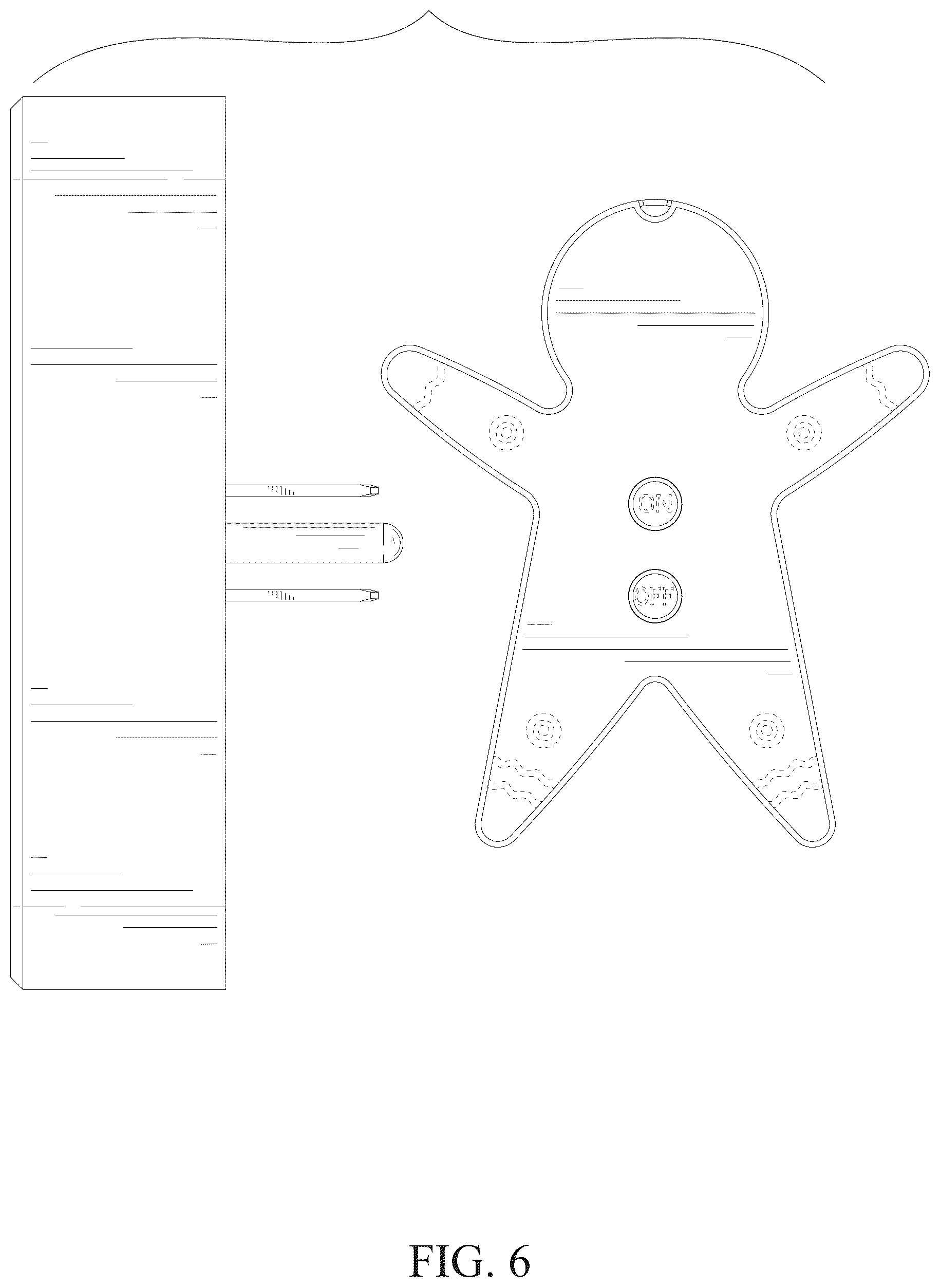 Patent USD1075685 Figure 6 – Outlet and remote control assembly