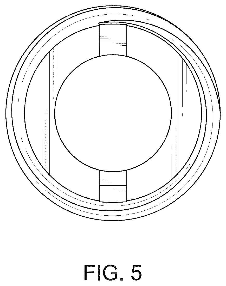 Patent USD1075686 Figure 5 – Horizontal cable cartridge