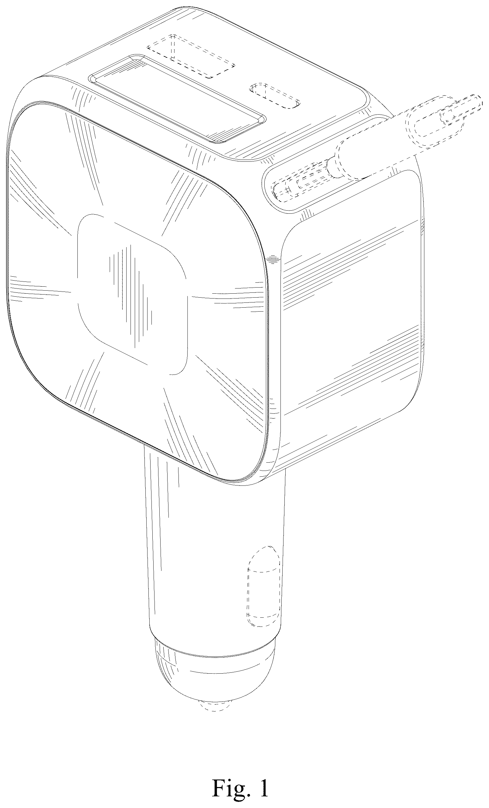 Patent USD1075688 Figure 1 – Charger