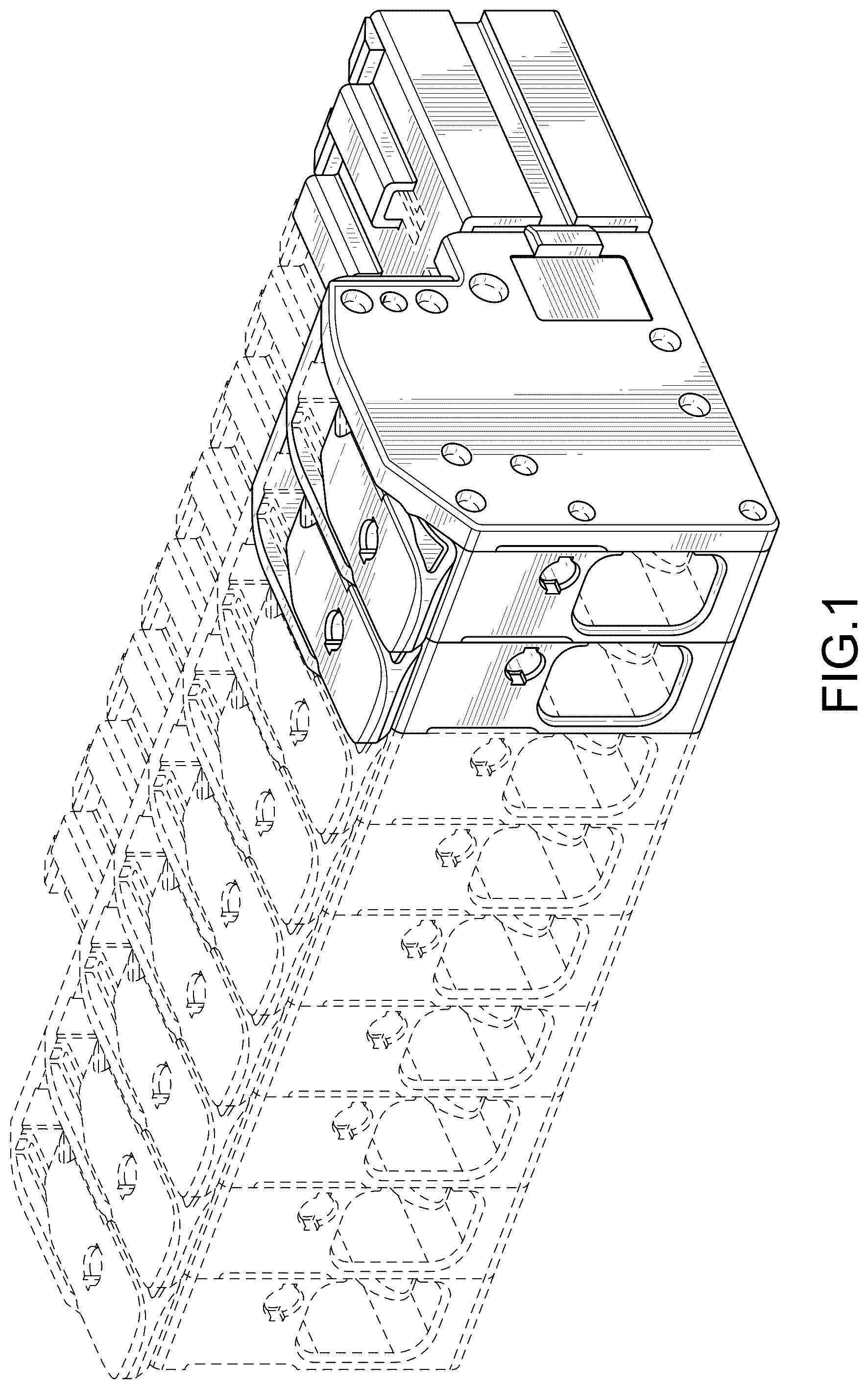 Patent USD1075690 Figure 1 – Electric connector