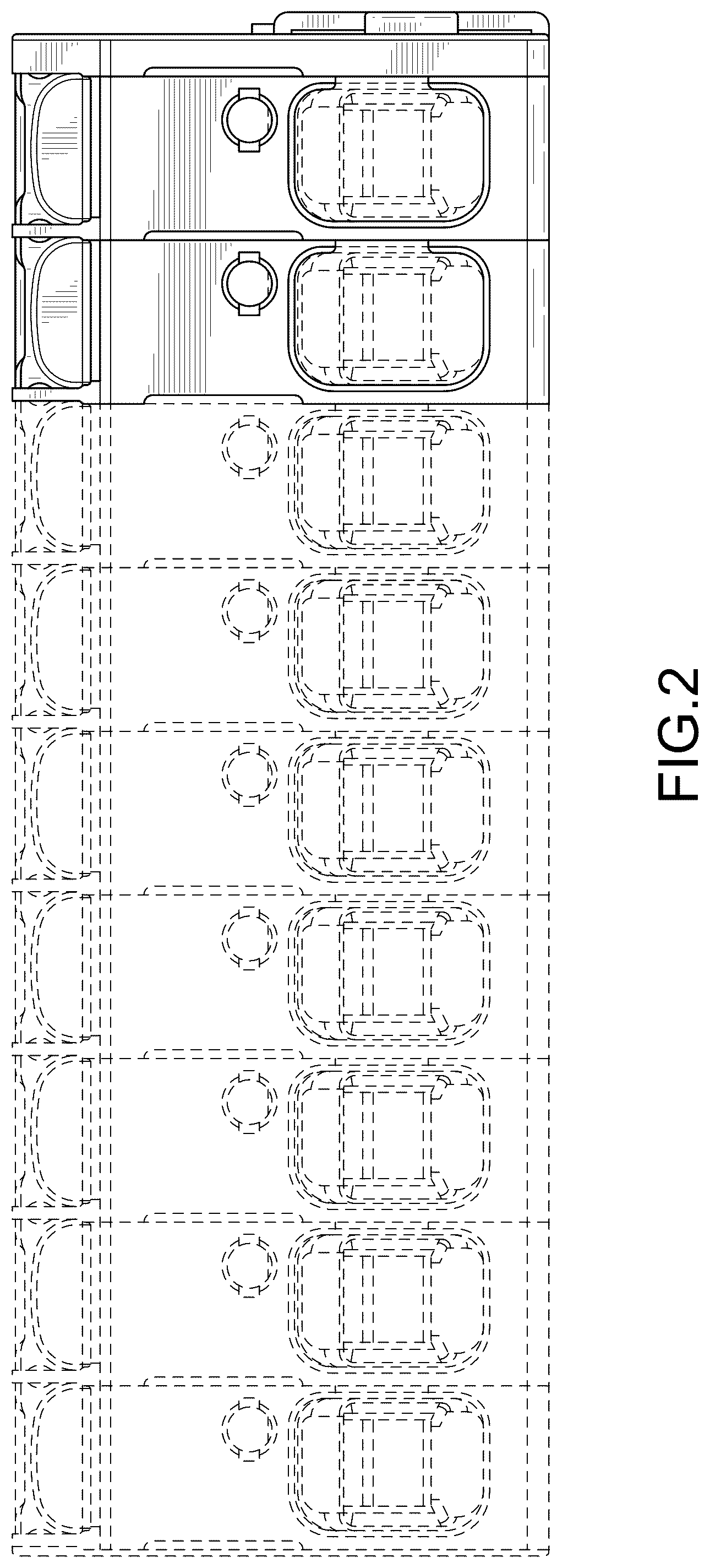 Patent USD1075690 Figure 2 – Electric connector