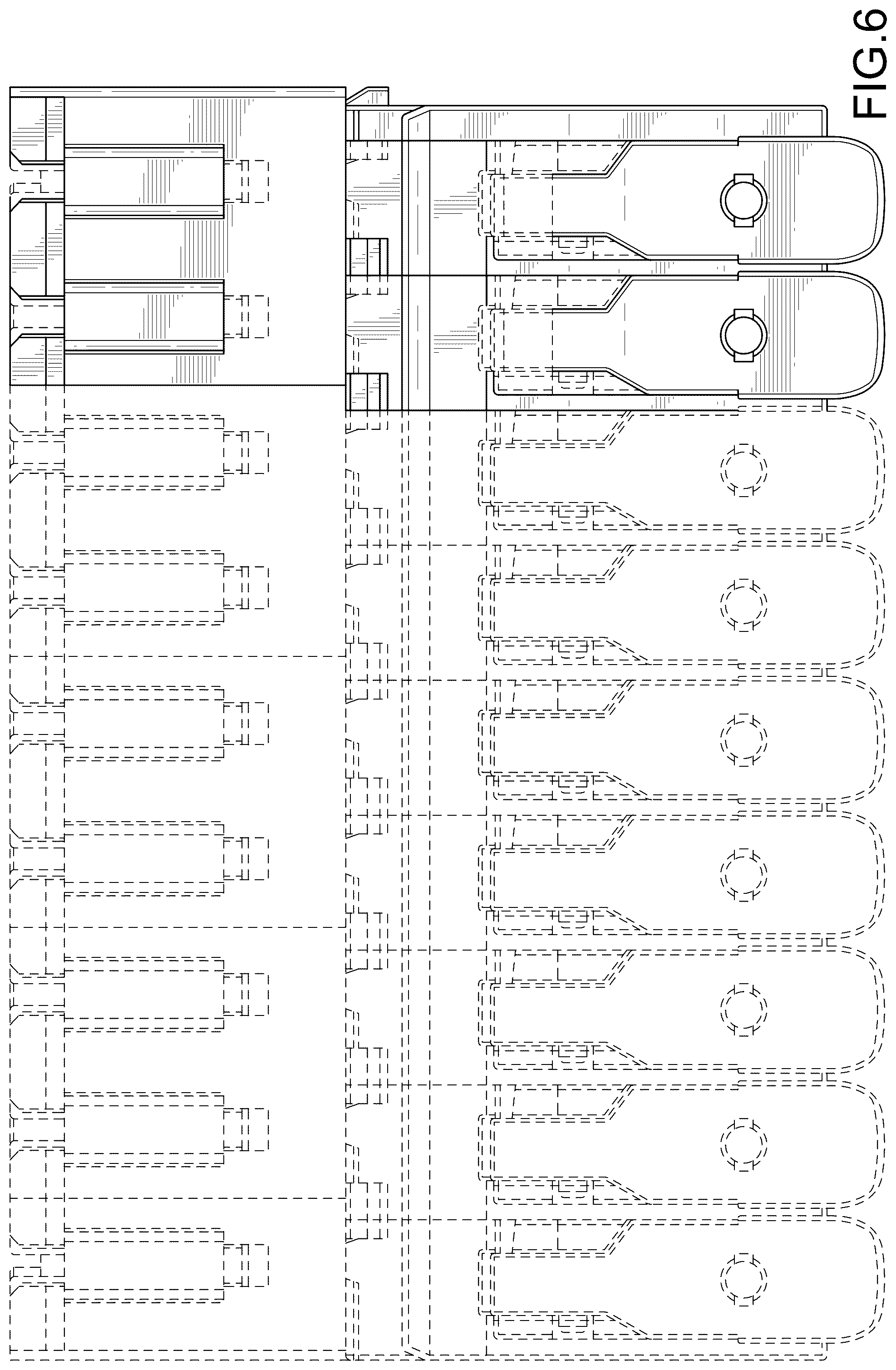 Patent USD1075690 Figure 6 – Electric connector