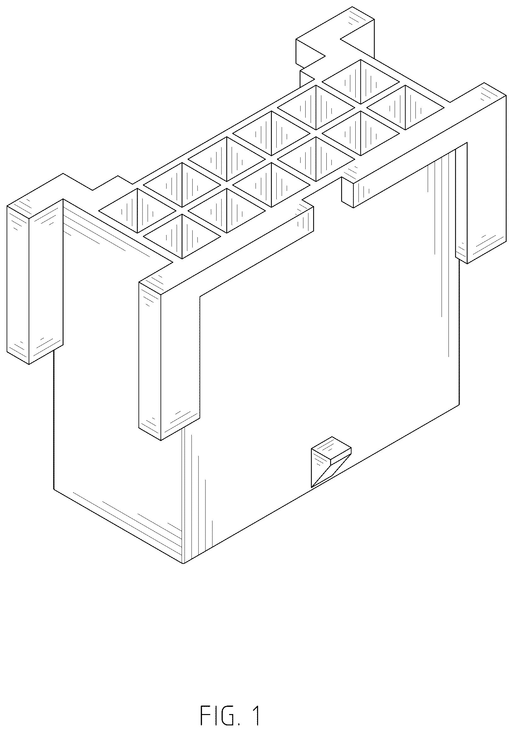 Patent USD1075691 Figure 1 – Connector shell