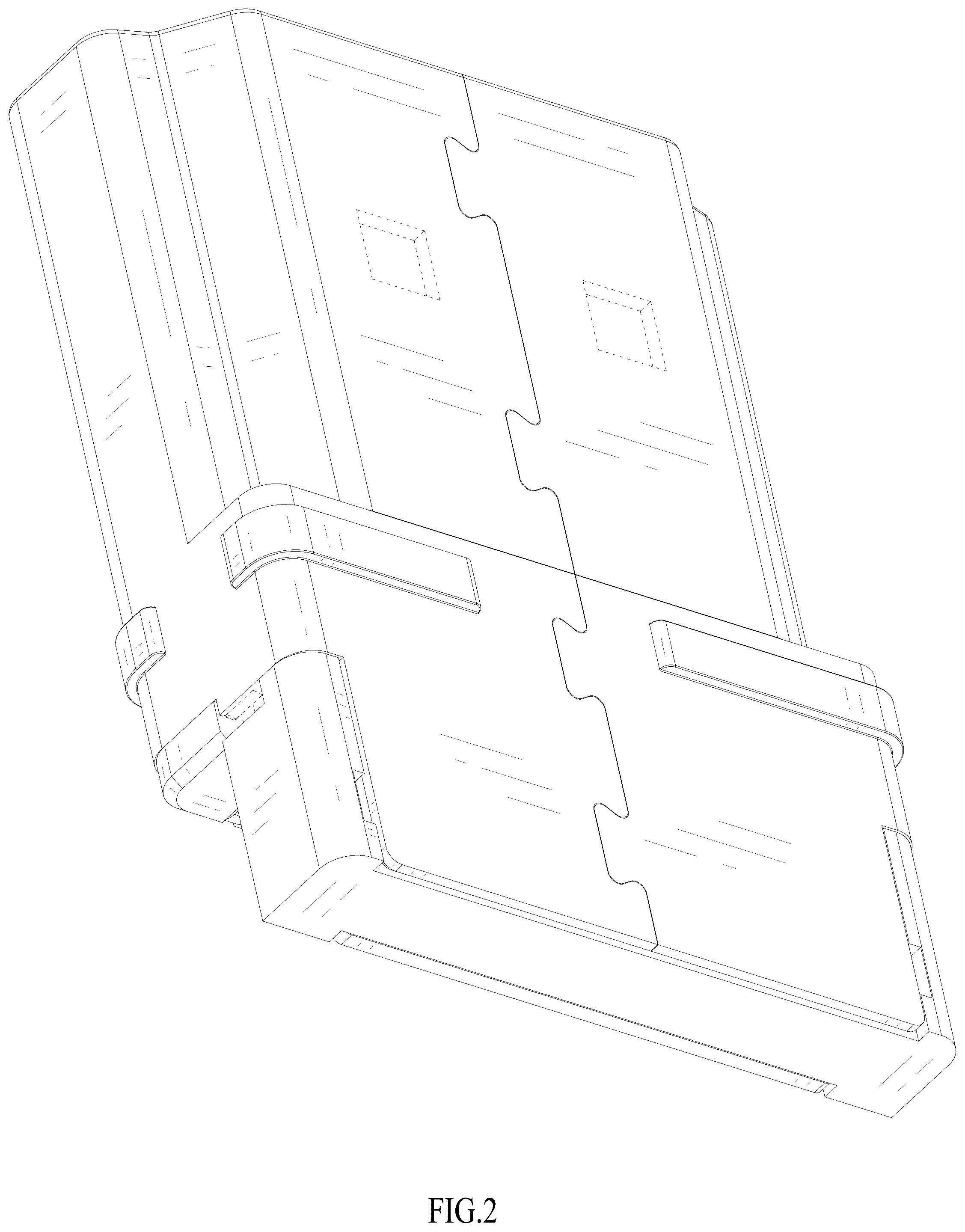 Patent USD1075693 Figure 2 – Electrical connector
