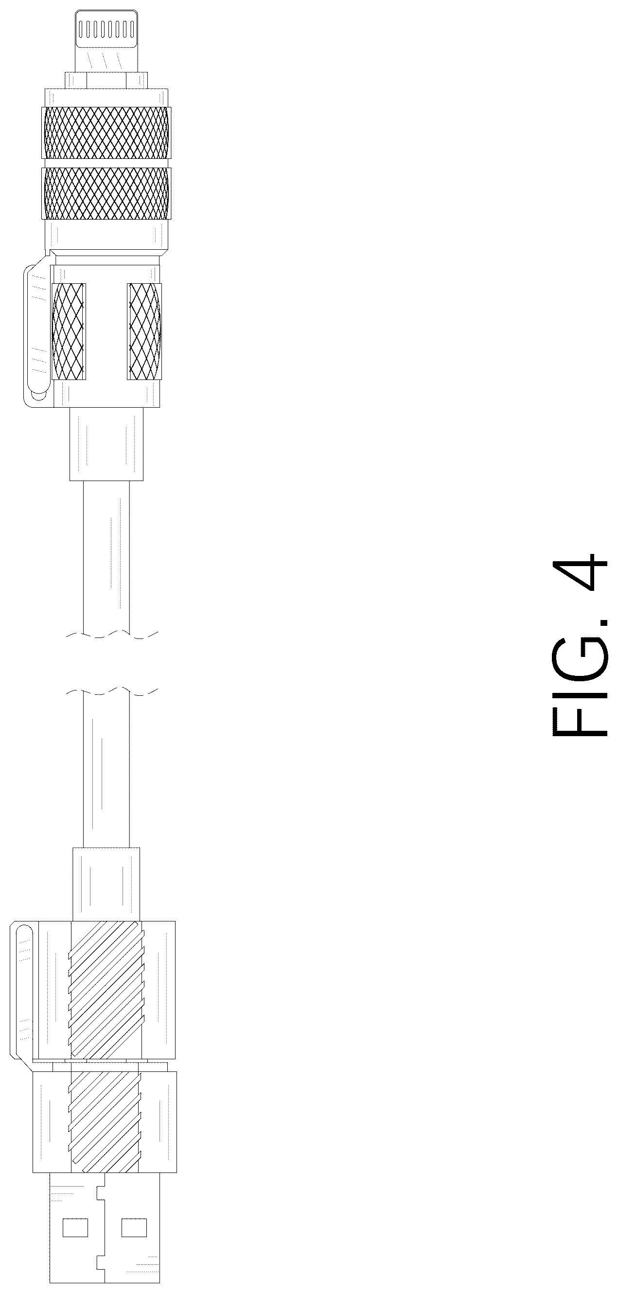 Patent USD1075694 Figure 4 – 4-in-1 multi USB charging cable