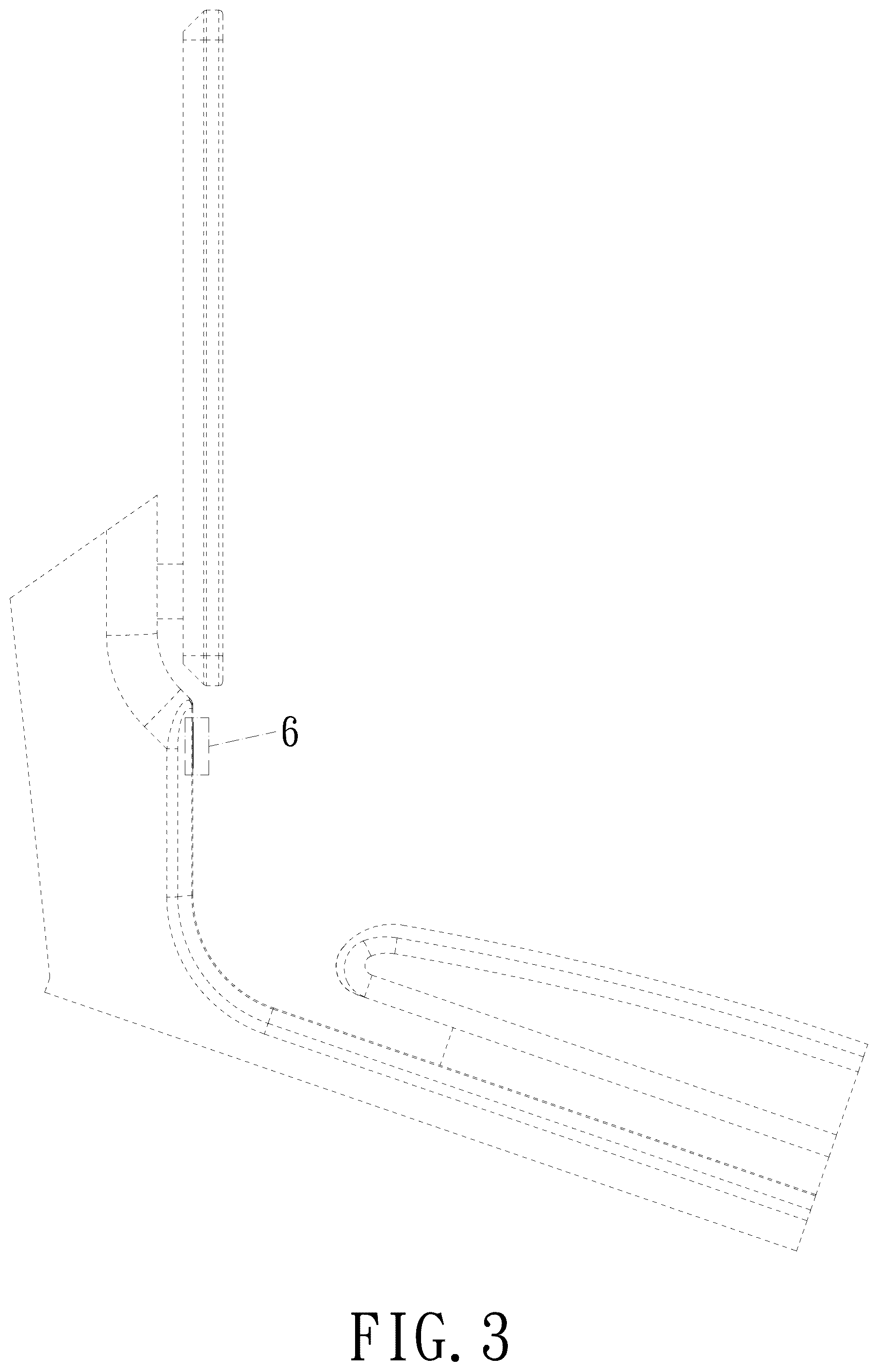 Patent USD1075697 Figure 3 – Touch control groove