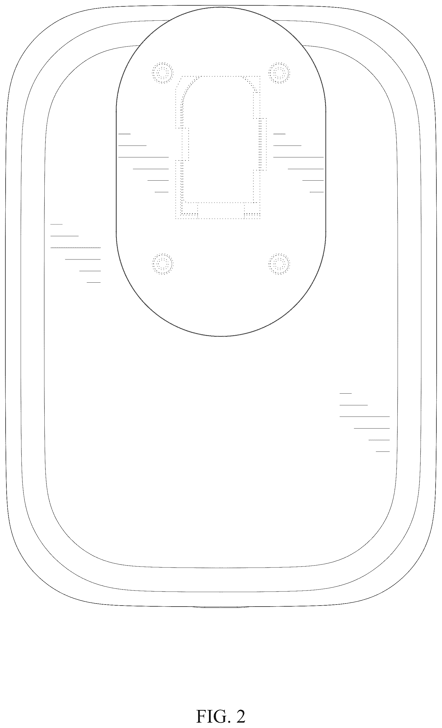 Patent USD1075700 Figure 2 – Controller for massage appliance