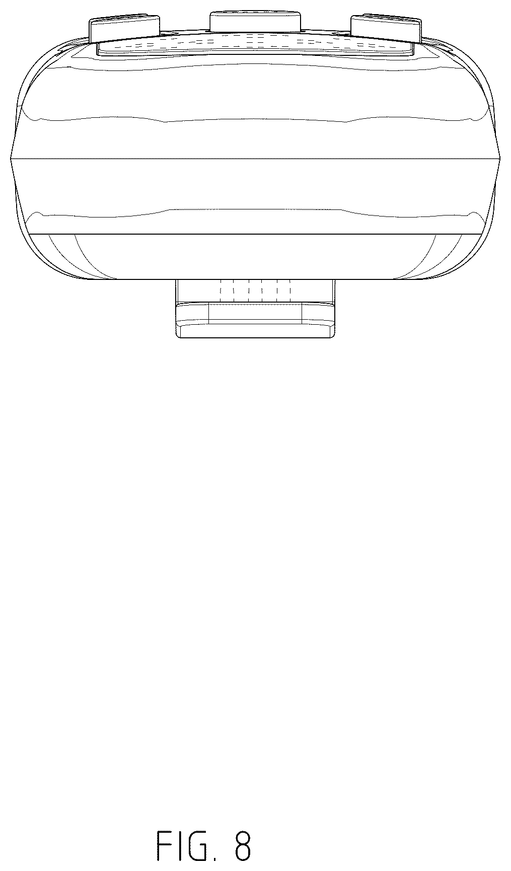 Patent USD1075703 Figure 8 – Walkie talkie