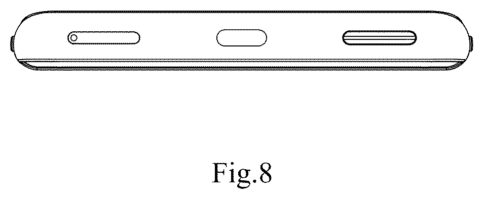 Patent USD1075704 Figure 7 – Cell phone