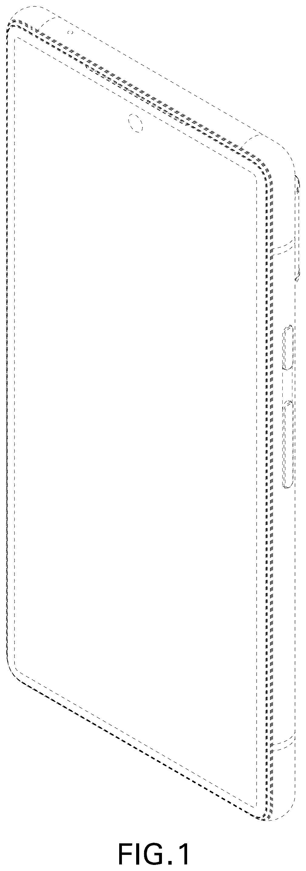 Patent USD1075706 Figure 1 – Mobile device