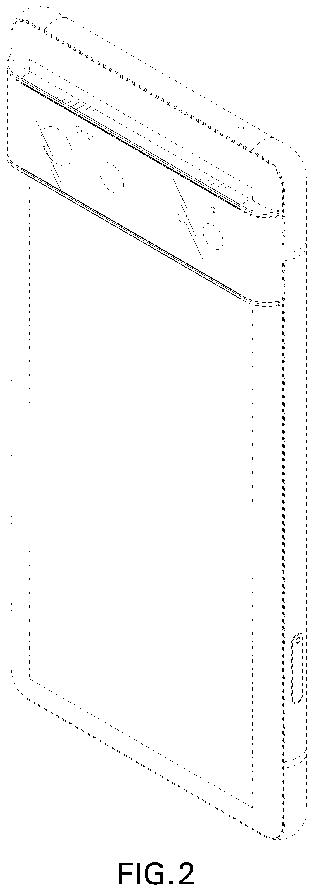 Patent USD1075706 Figure 2 – Mobile device