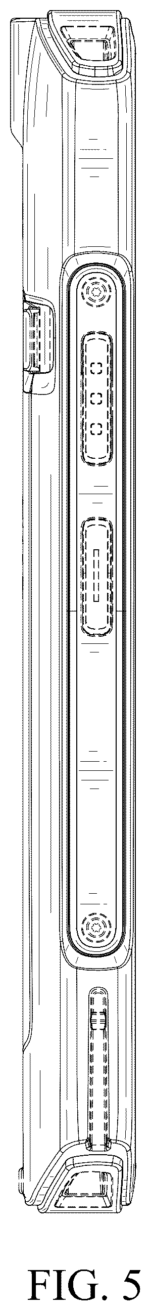 Patent USD1075707 Figure 5 – Mobile computing device