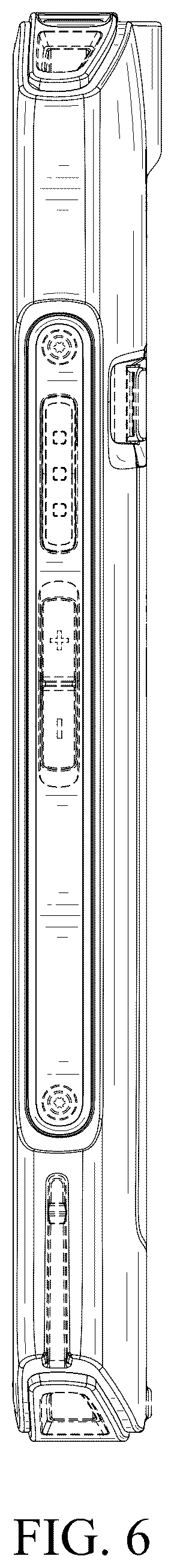 Patent USD1075707 Figure 6 – Mobile computing device