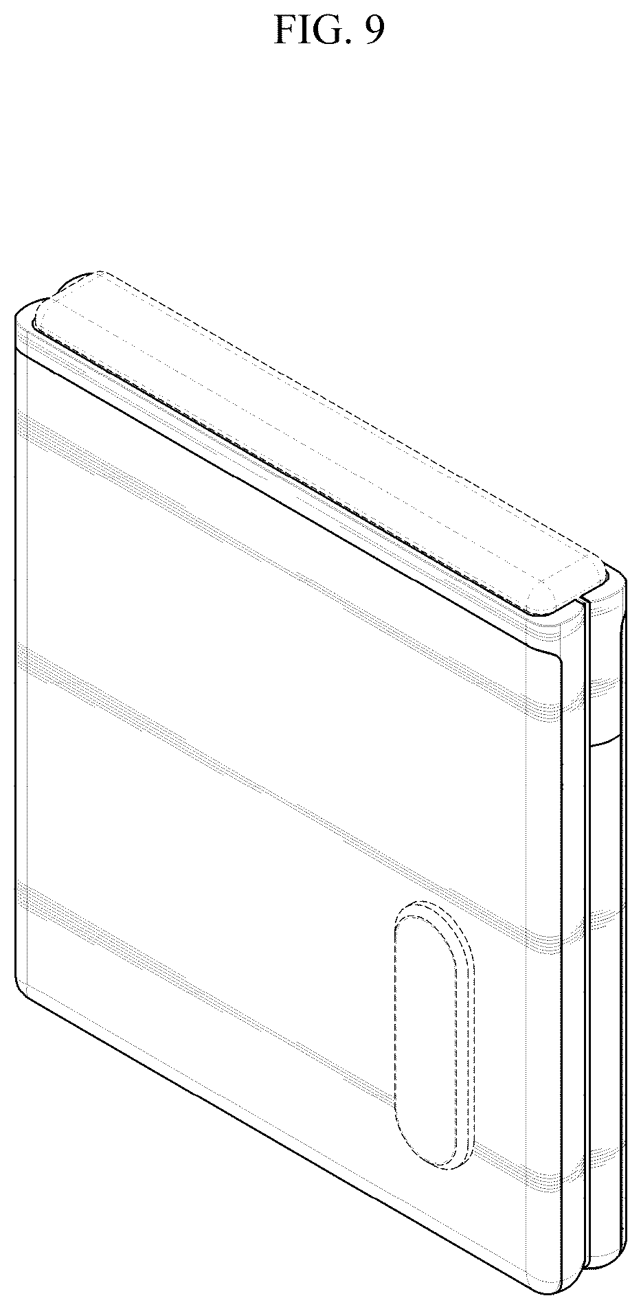 Patent USD1075708 Figure 9 – Display device
