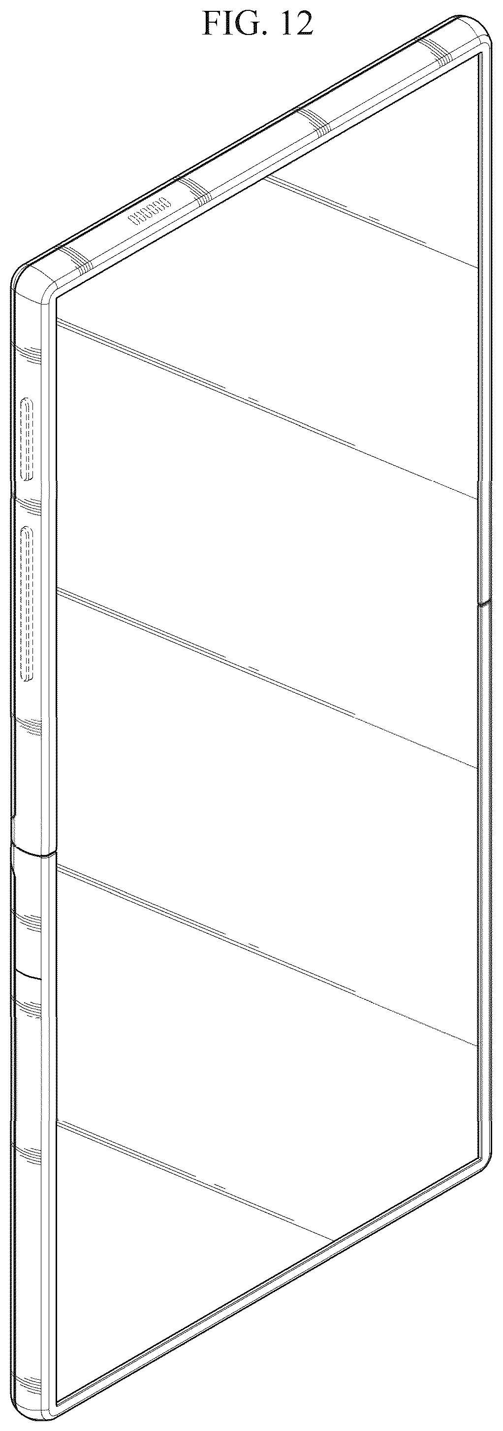 Patent USD1075708 Figure 12 – Display device