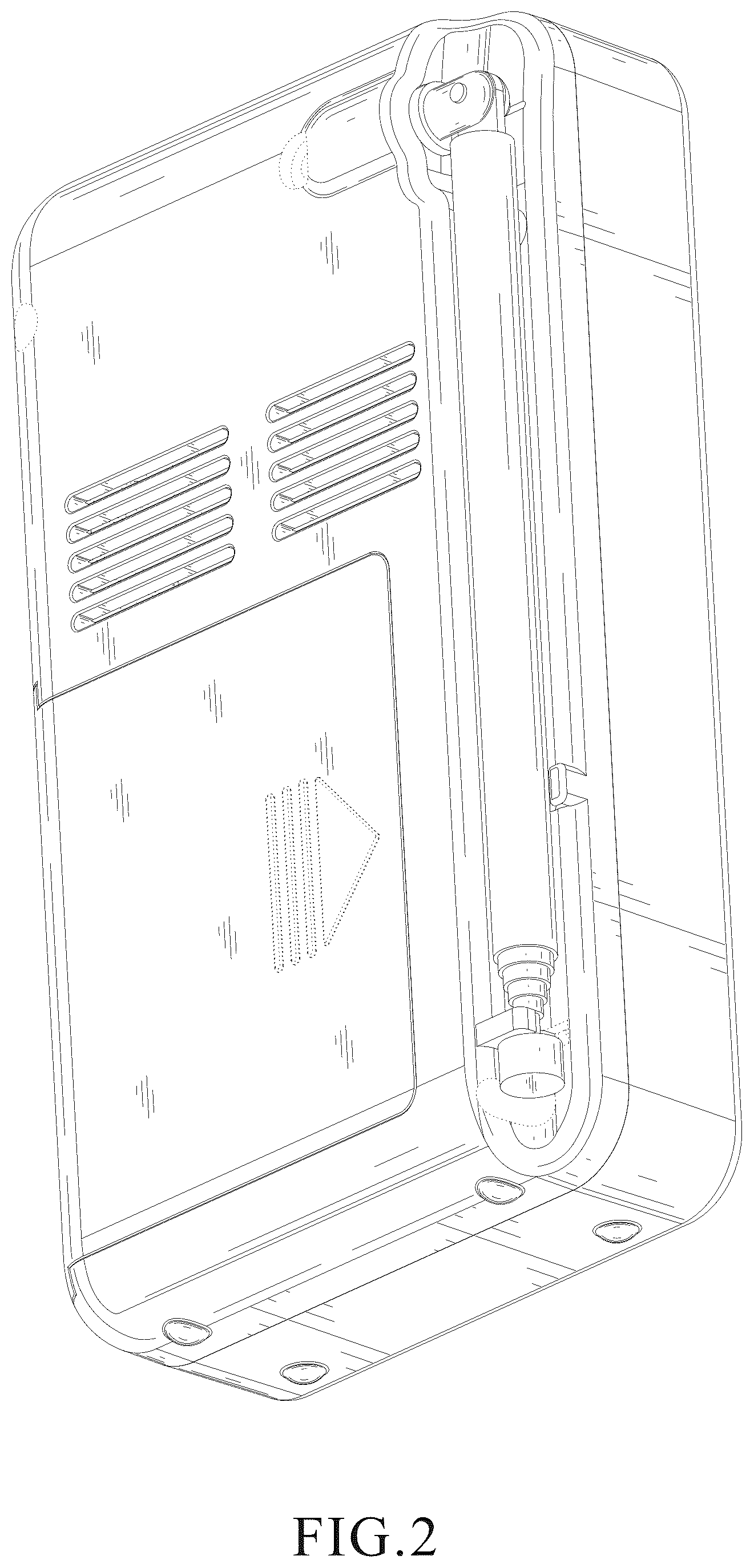Patent USD1075709 Figure 2 – Radio