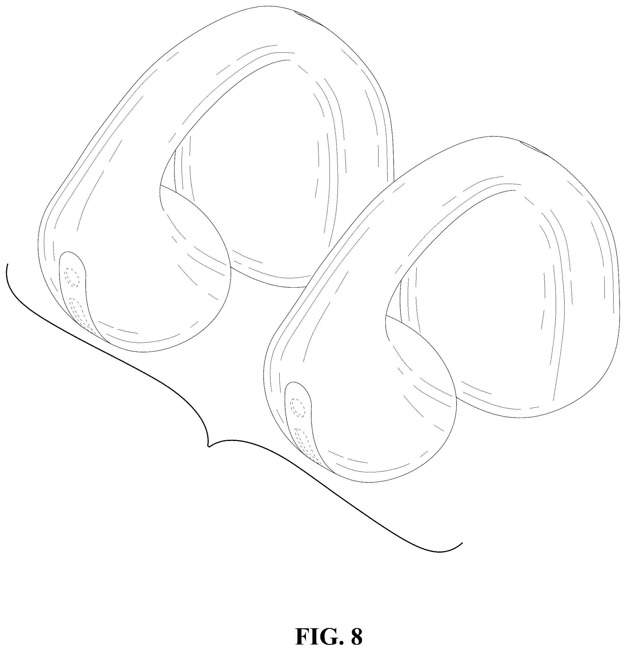 Patent USD1075712 Figure 8 – Bone conduction earphones and case