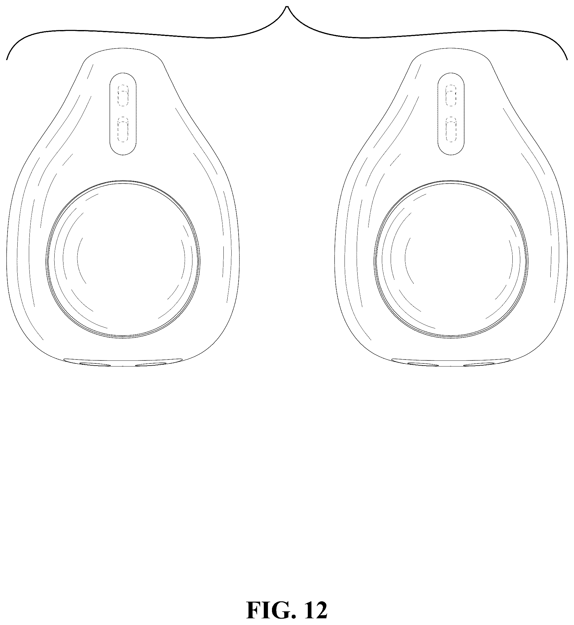 Patent USD1075712 Figure 12 – Bone conduction earphones and case