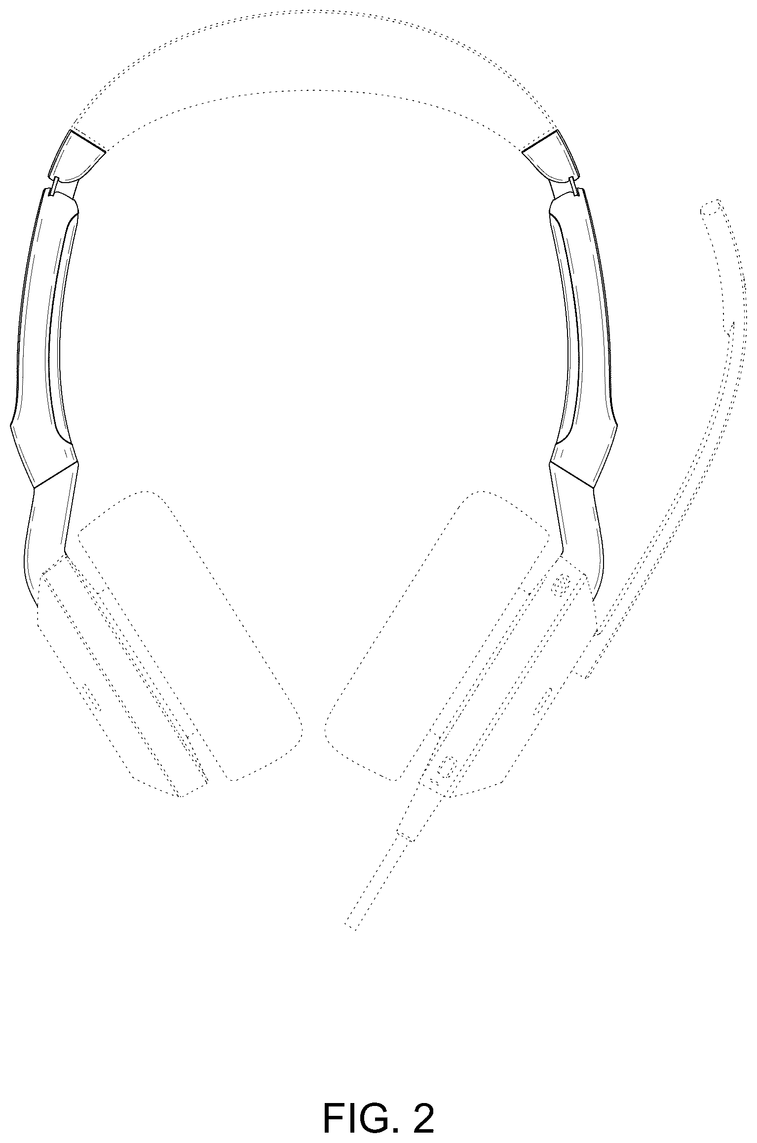 Patent USD1075713 Figure 2 – Headset for telephone