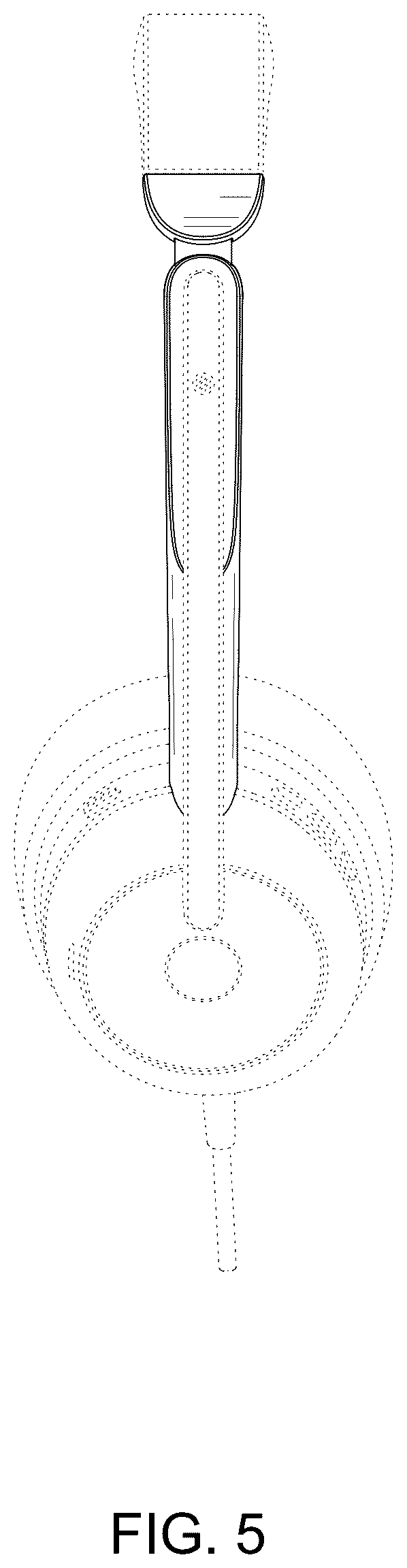 Patent USD1075713 Figure 5 – Headset for telephone