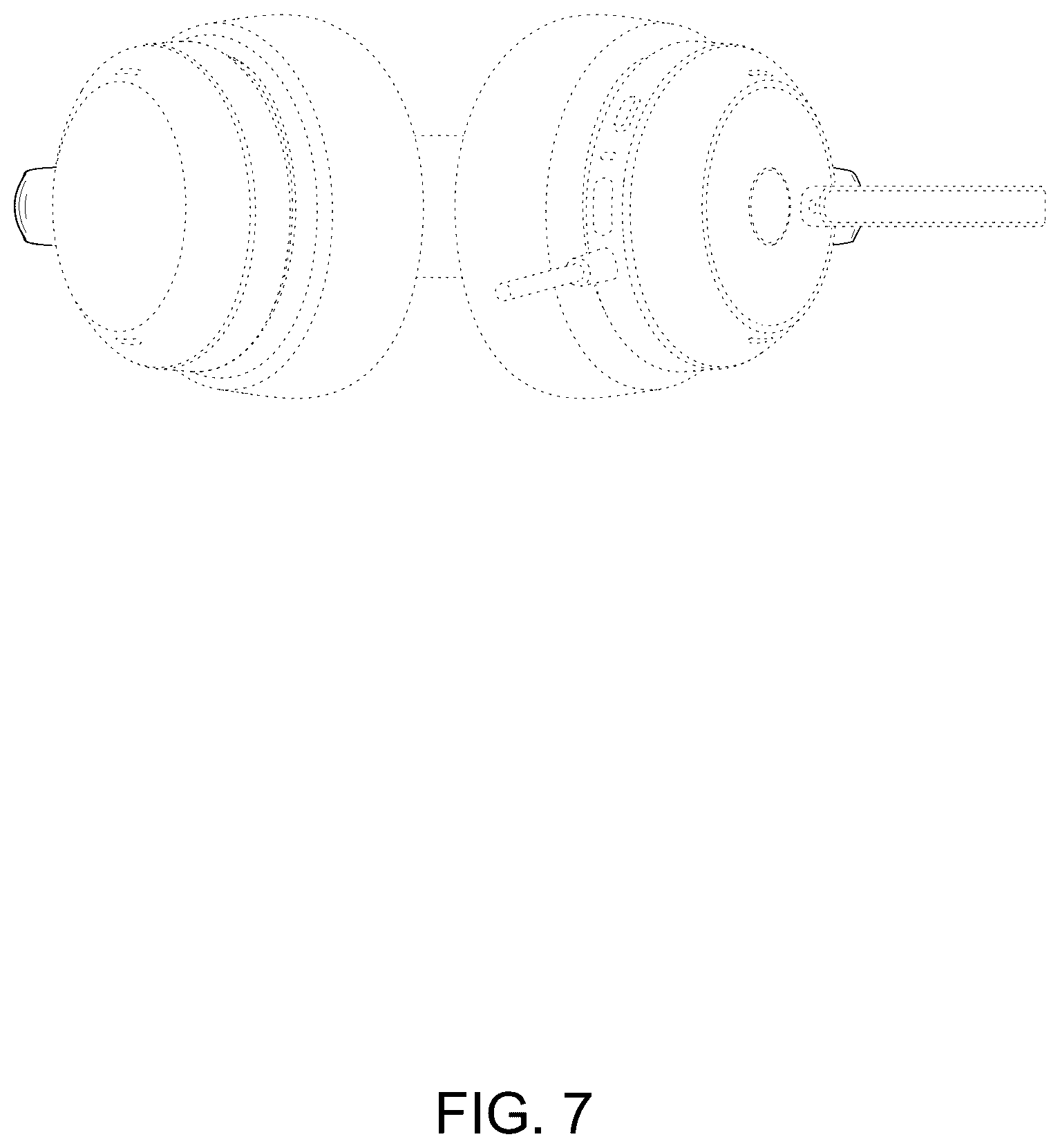 Patent USD1075713 Figure 7 – Headset for telephone