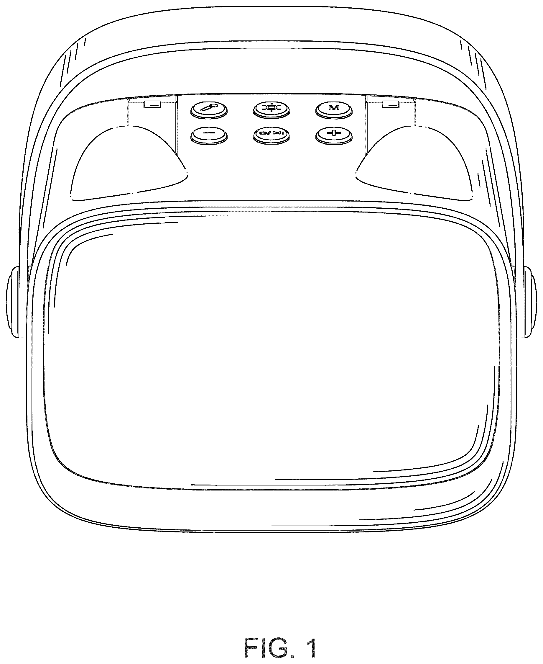 Patent USD1075715 Figure 1 – Speaker box