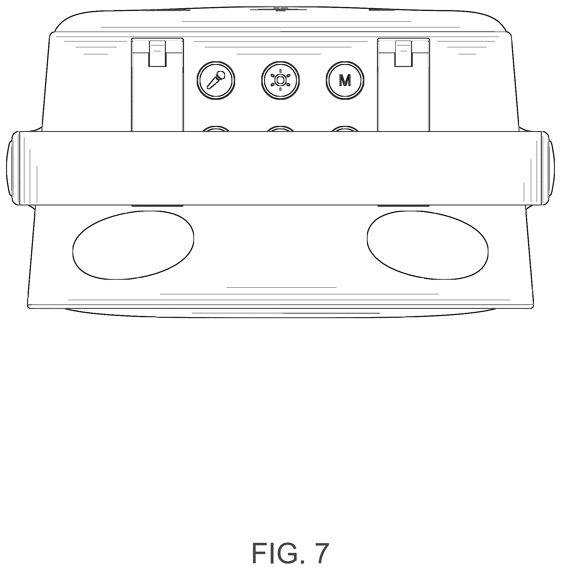 Patent USD1075715 Figure 7 – Speaker box