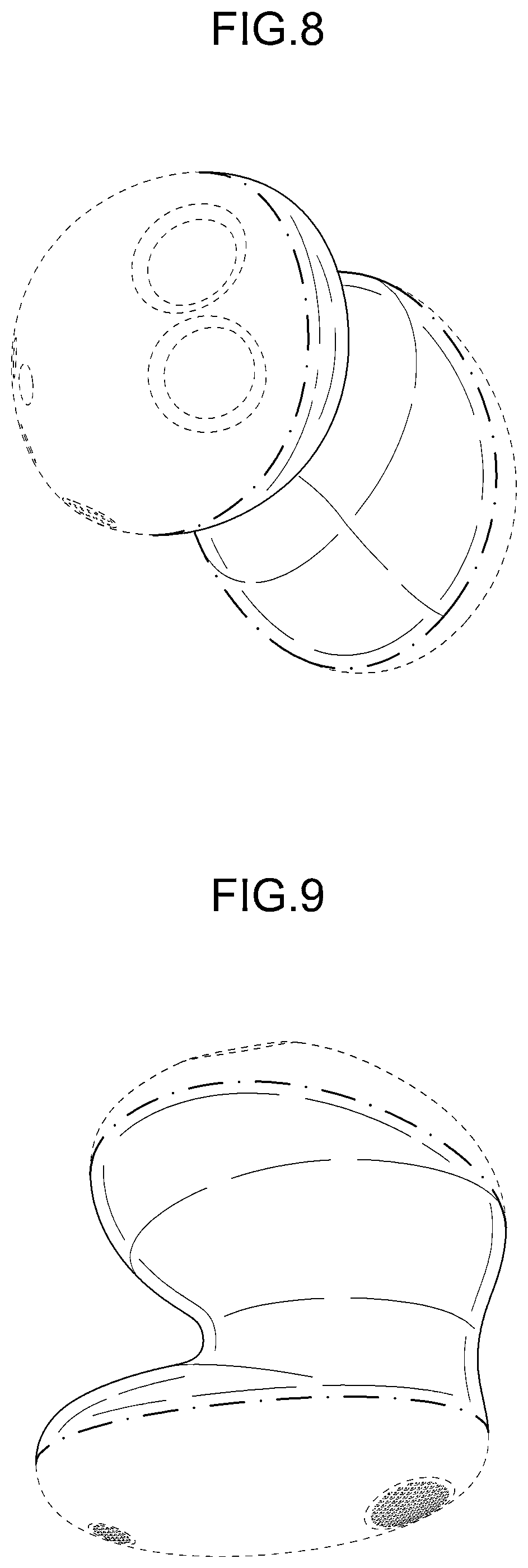 Patent USD1075720 Figure 5 – Wireless earphone