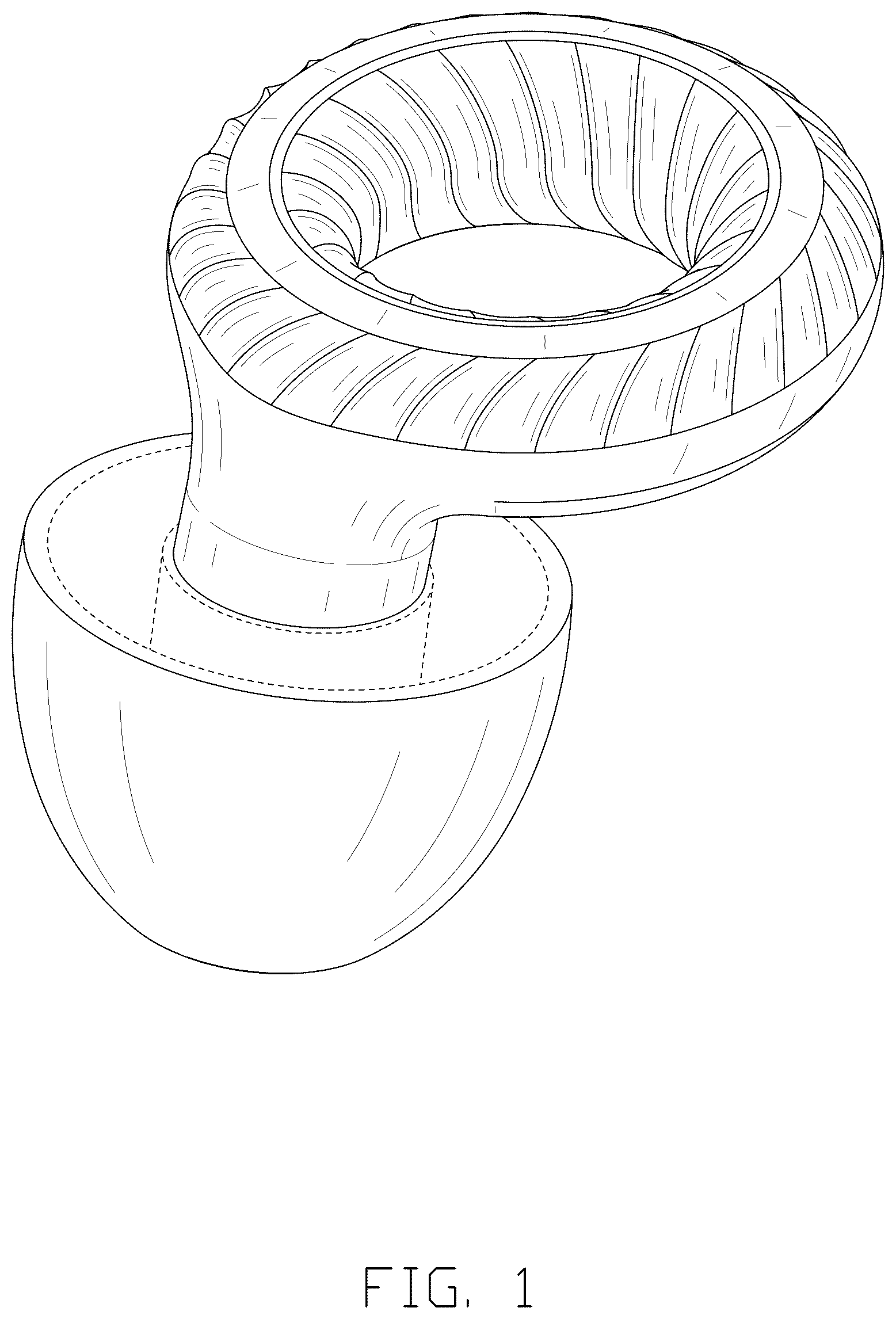 Patent USD1075722 — Earbud — Figure 1
