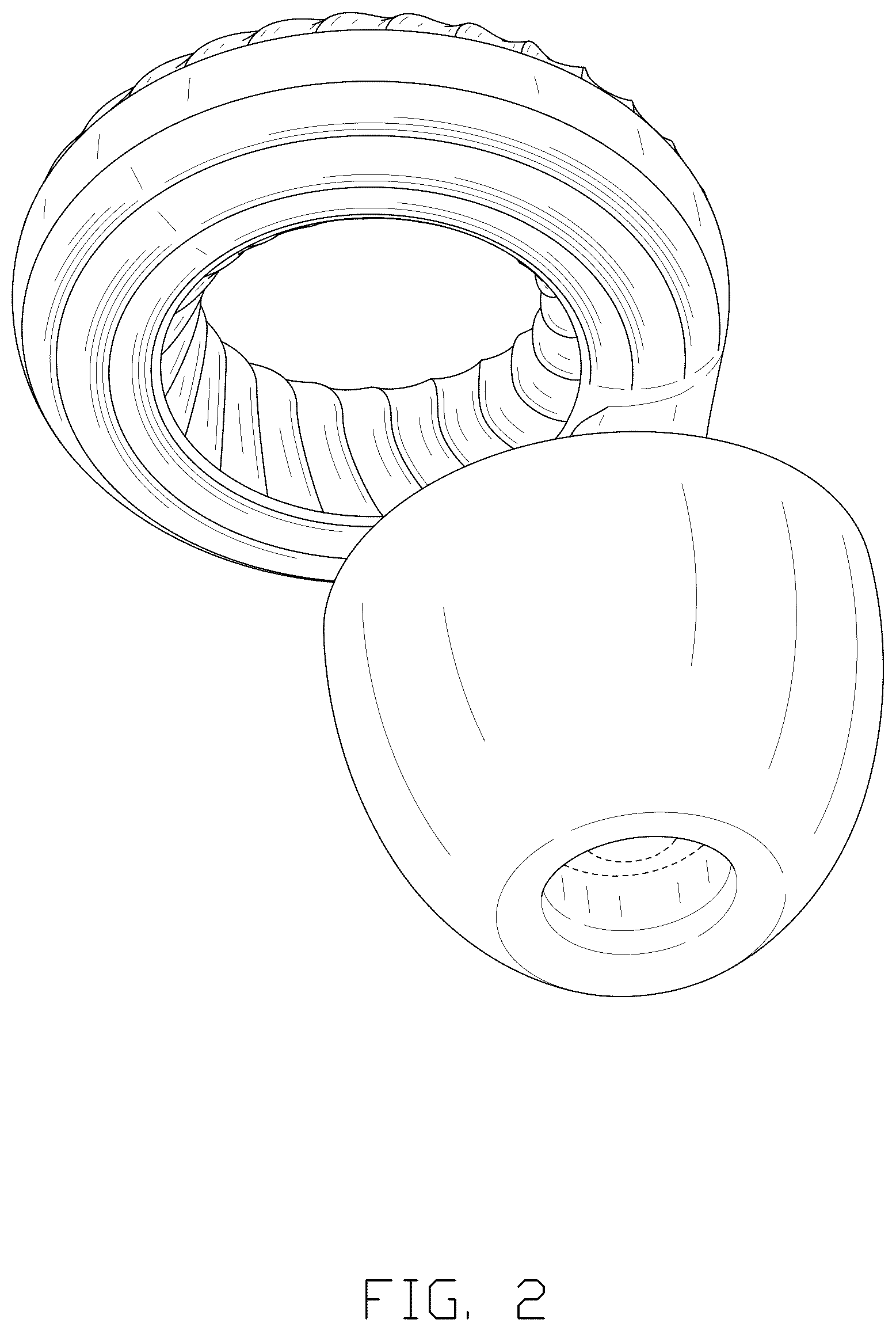 Patent USD1075722 Figure 2 – Earbud