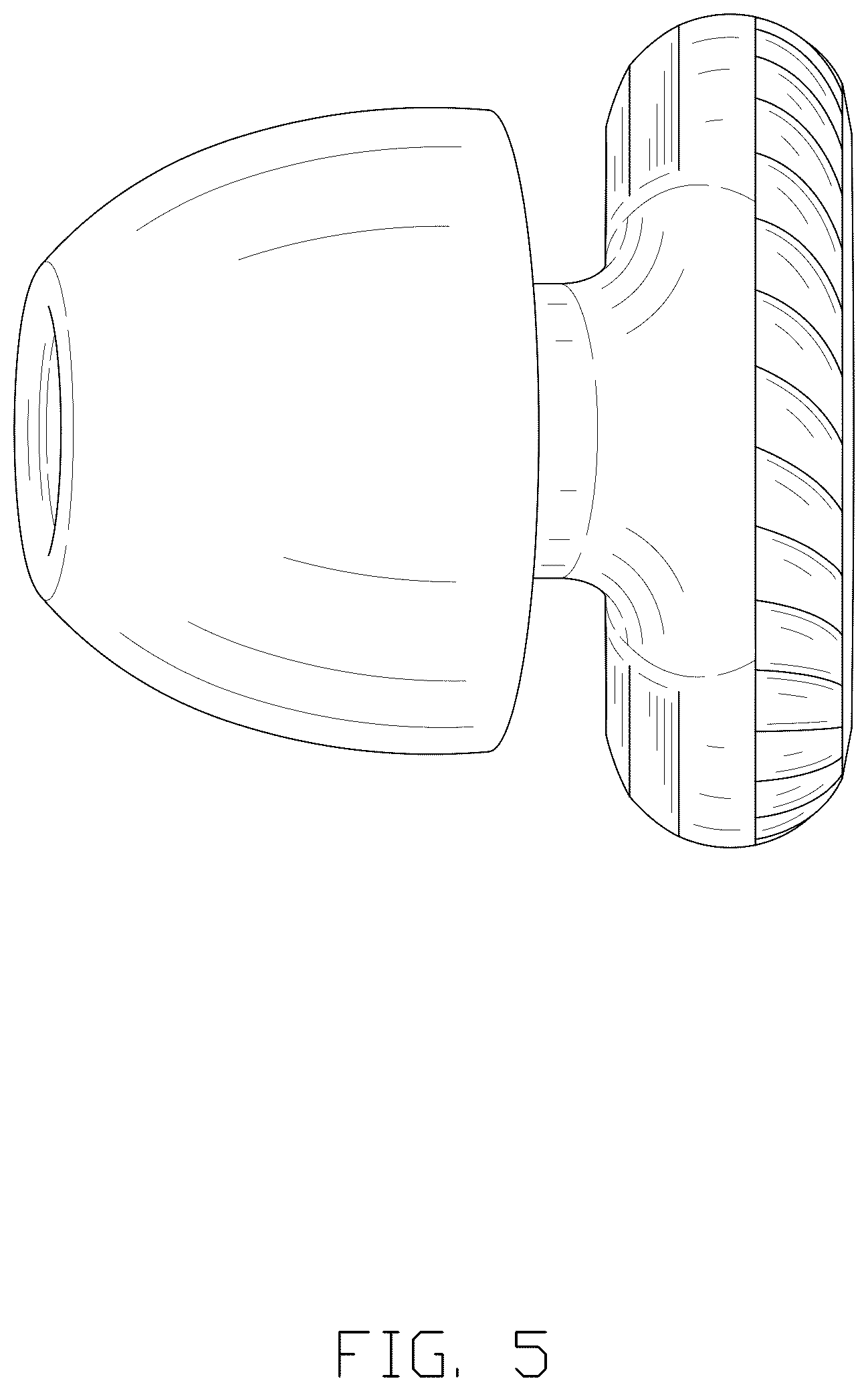 Patent USD1075722 Figure 5 – Earbud