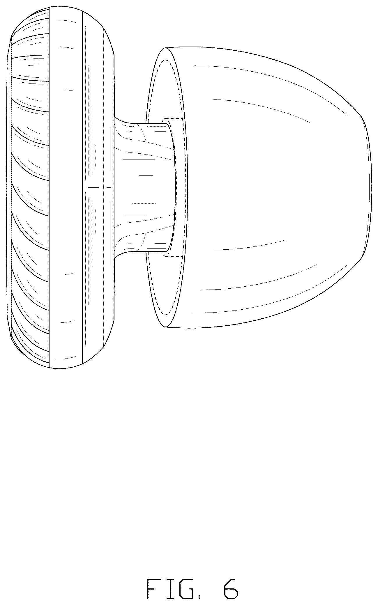 Patent USD1075722 Figure 6 – Earbud