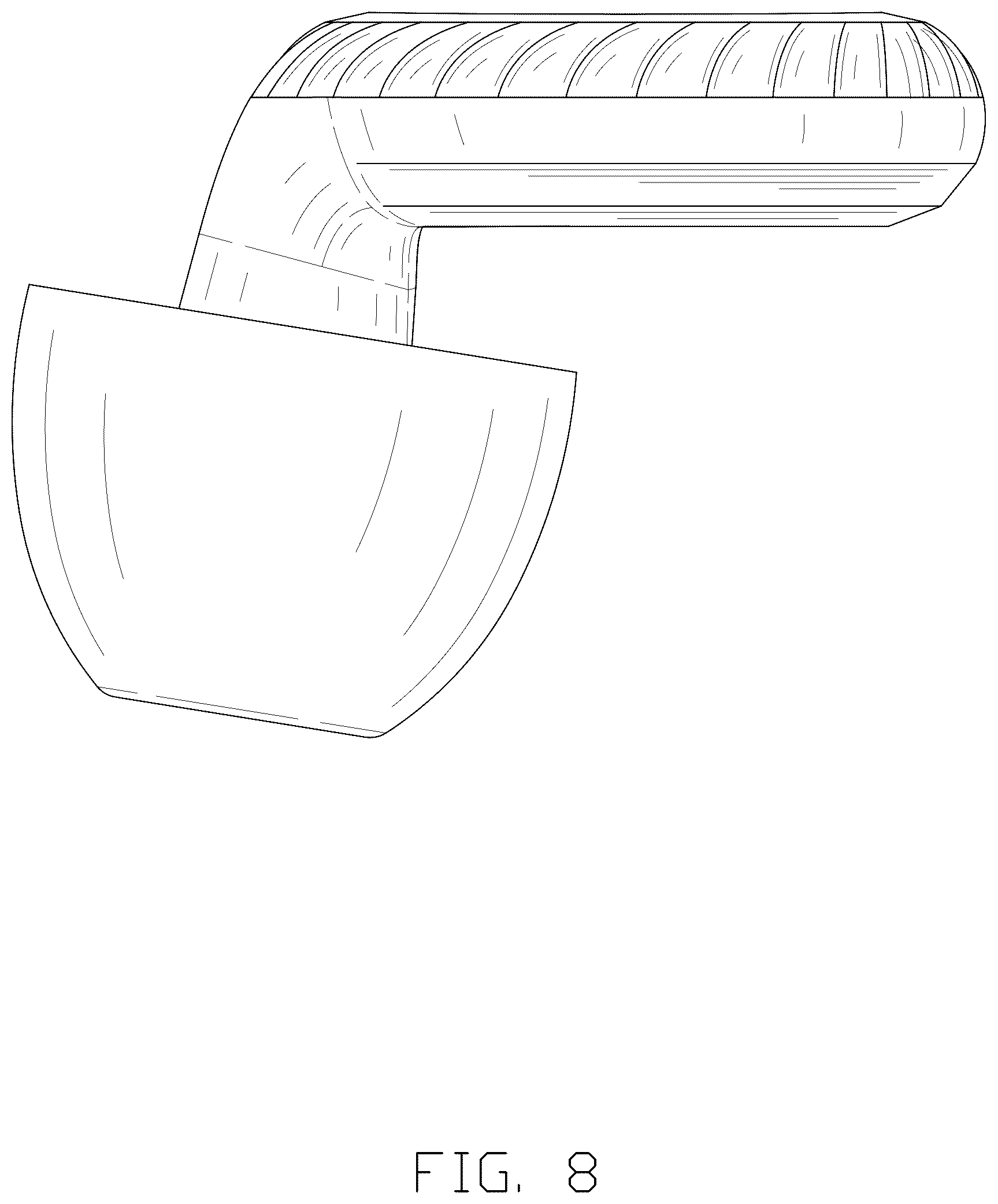 Patent USD1075722 Figure 8 – Earbud