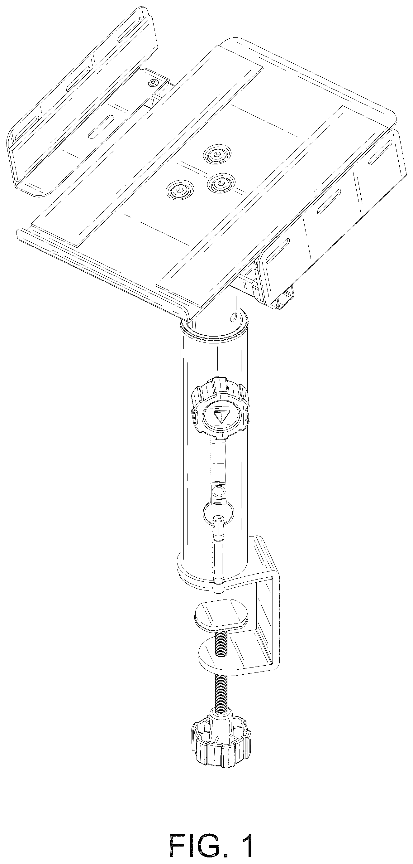 Patent USD1075723 Figure 1 – Speaker stand