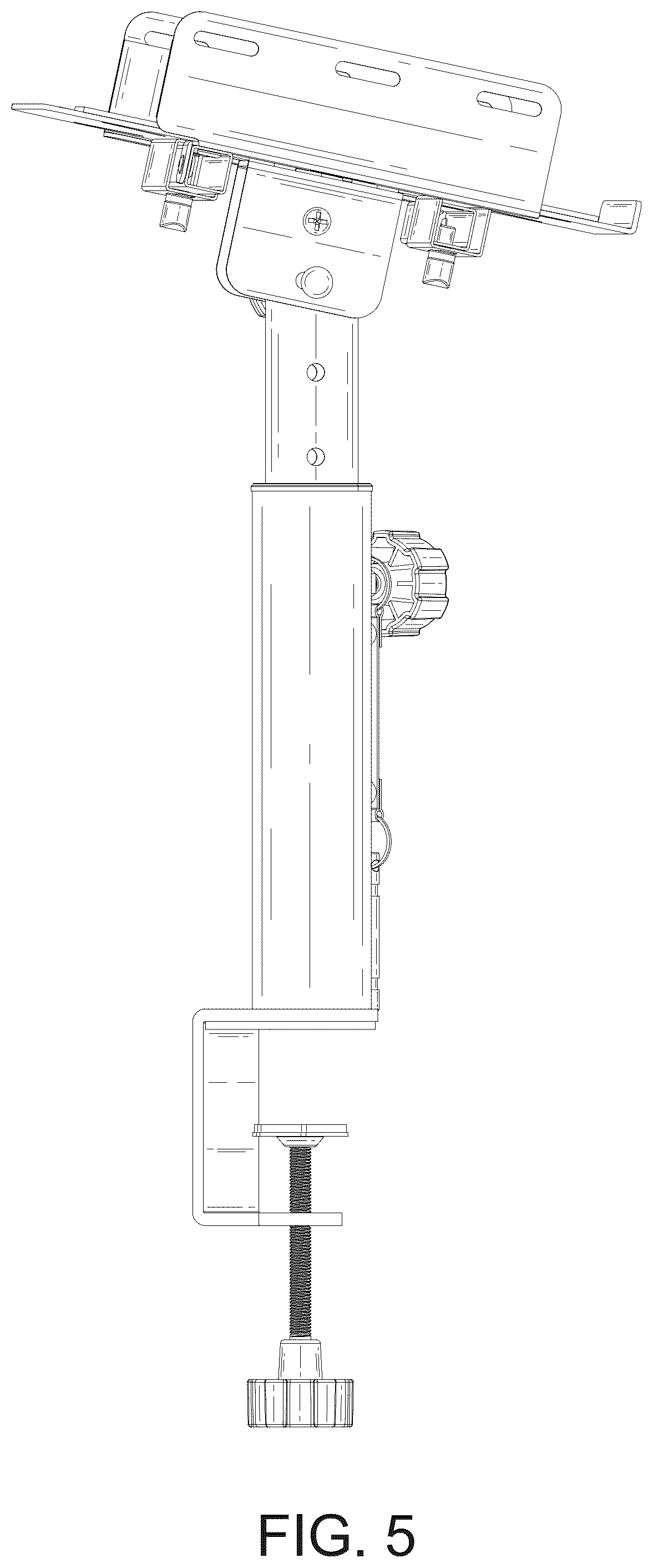 Patent USD1075723 Figure 5 – Speaker stand