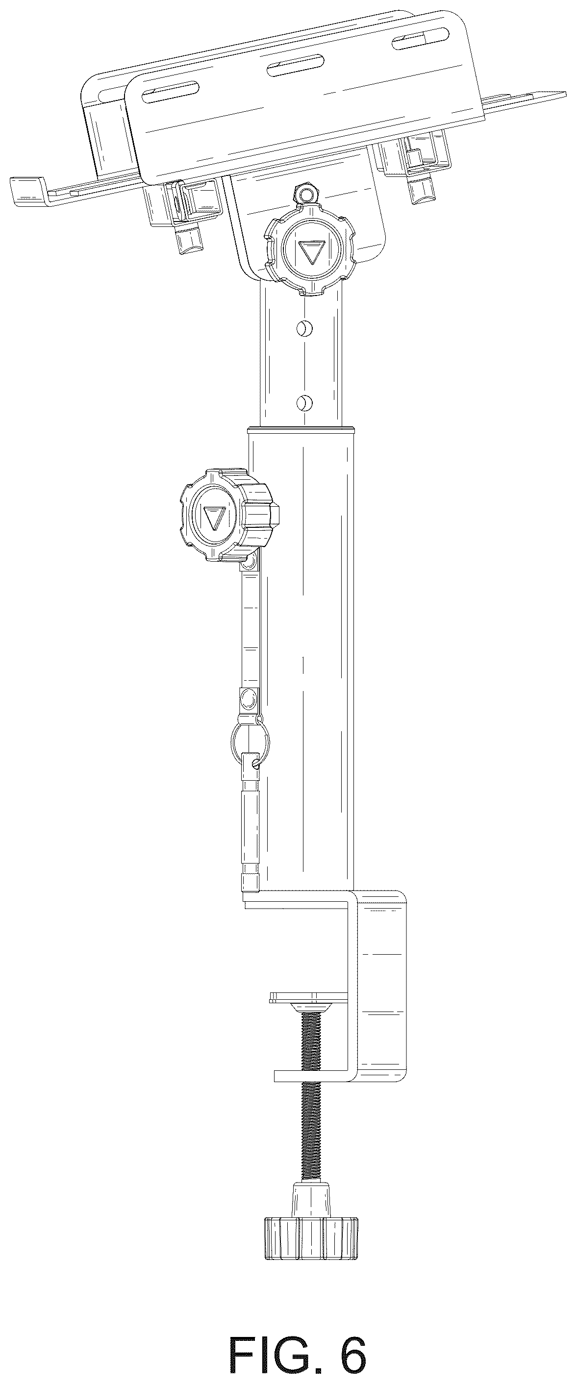 Patent USD1075723 Figure 6 – Speaker stand
