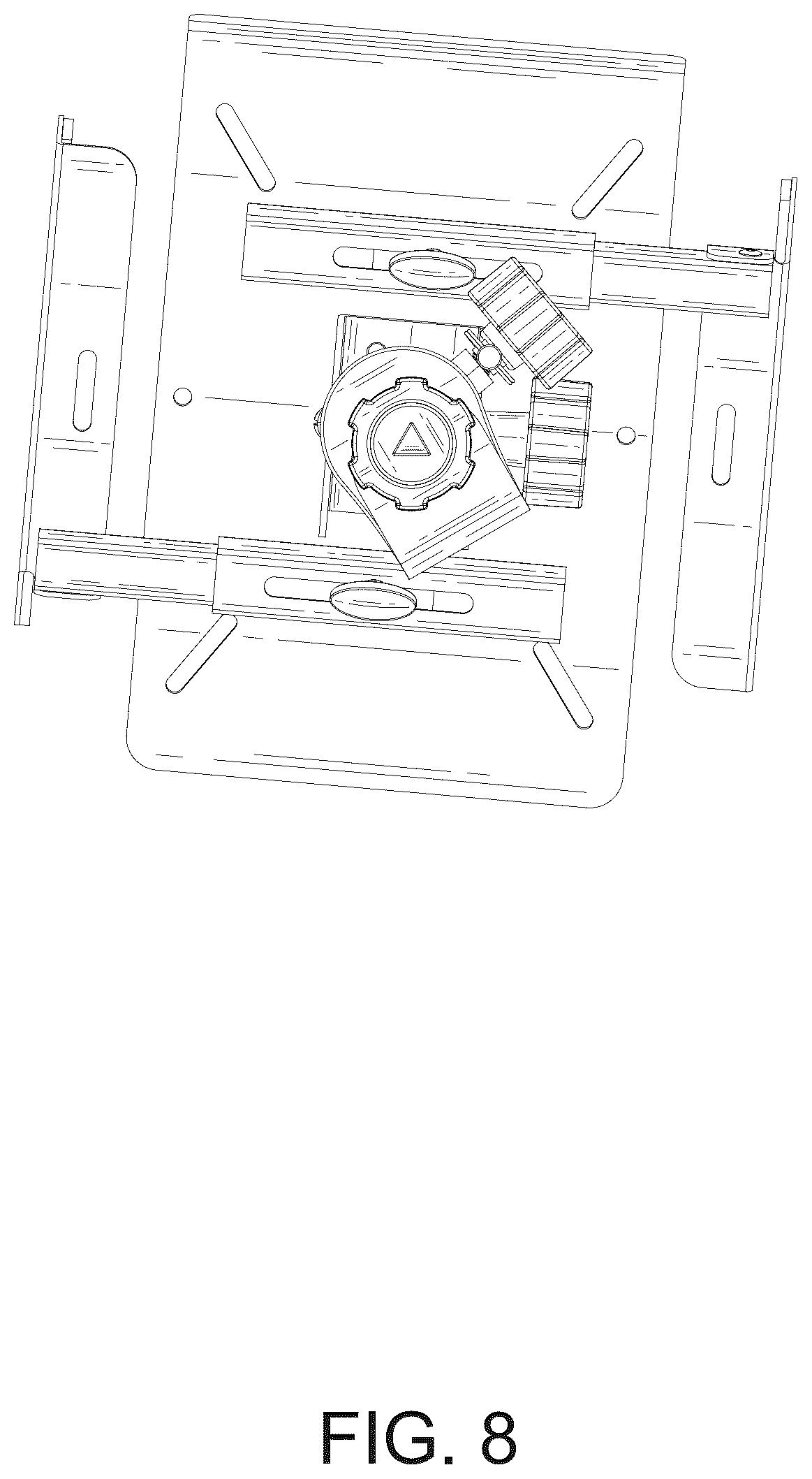 Patent USD1075723 Figure 8 – Speaker stand