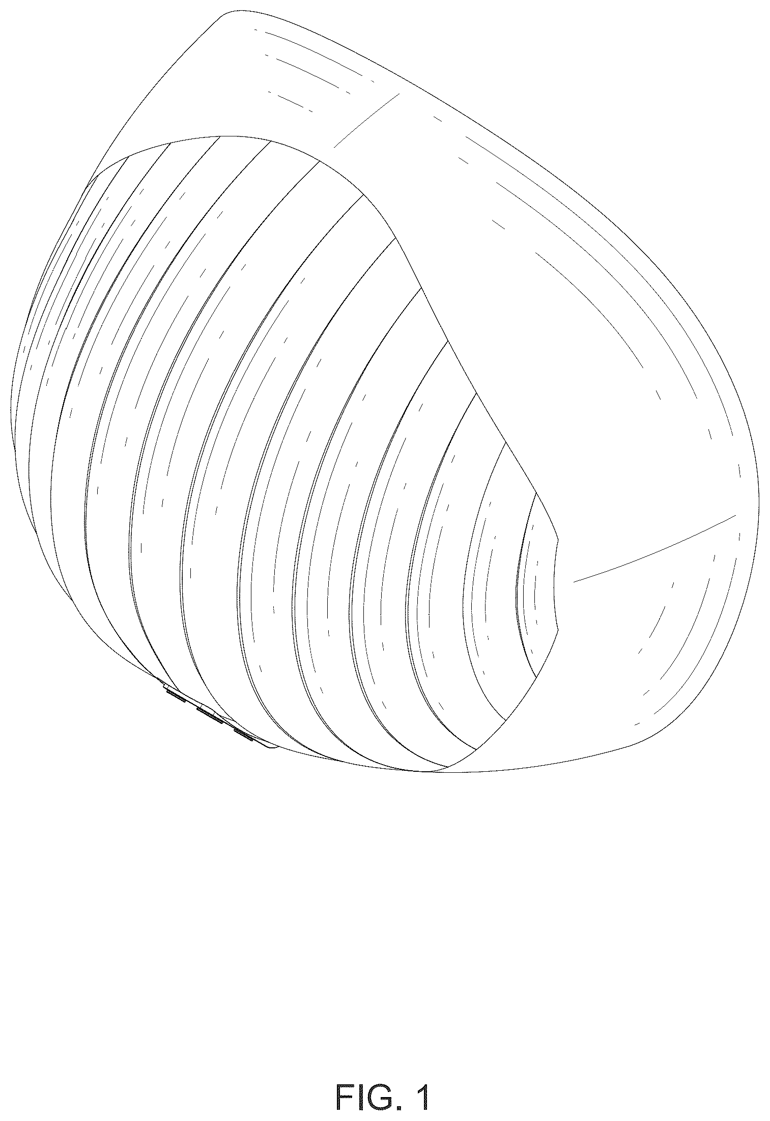 Patent USD1075724 Figure 1 – Microphone isolation shield