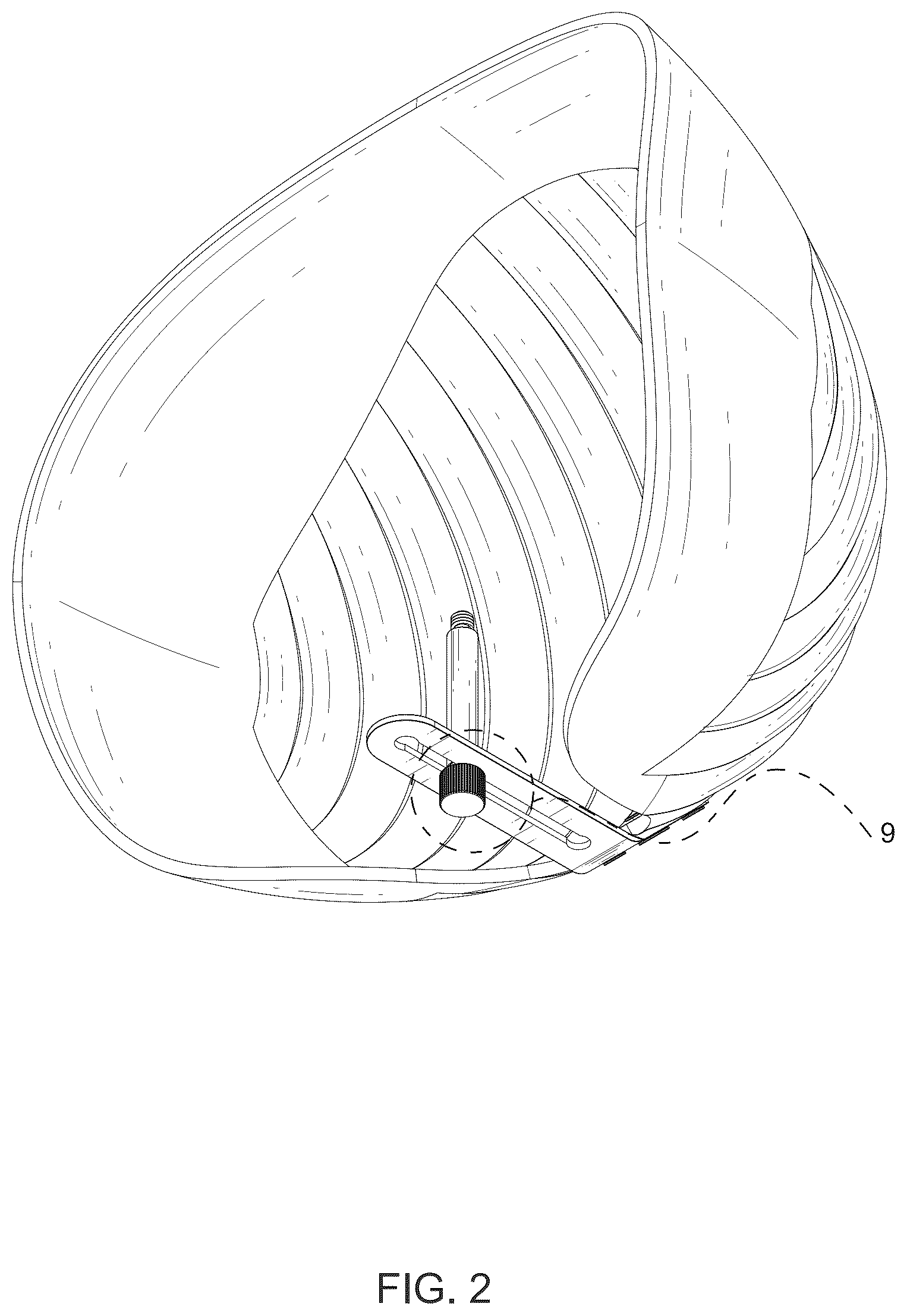 Patent USD1075724 Figure 2 – Microphone isolation shield