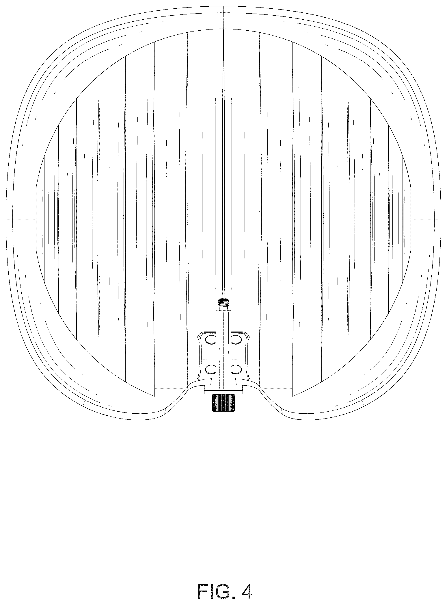 Patent USD1075724 Figure 4 – Microphone isolation shield