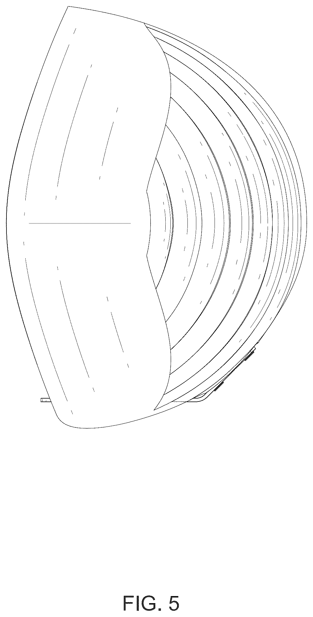 Patent USD1075724 Figure 5 – Microphone isolation shield
