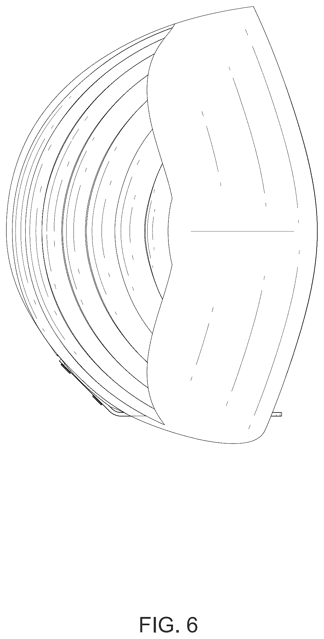 Patent USD1075724 Figure 6 – Microphone isolation shield