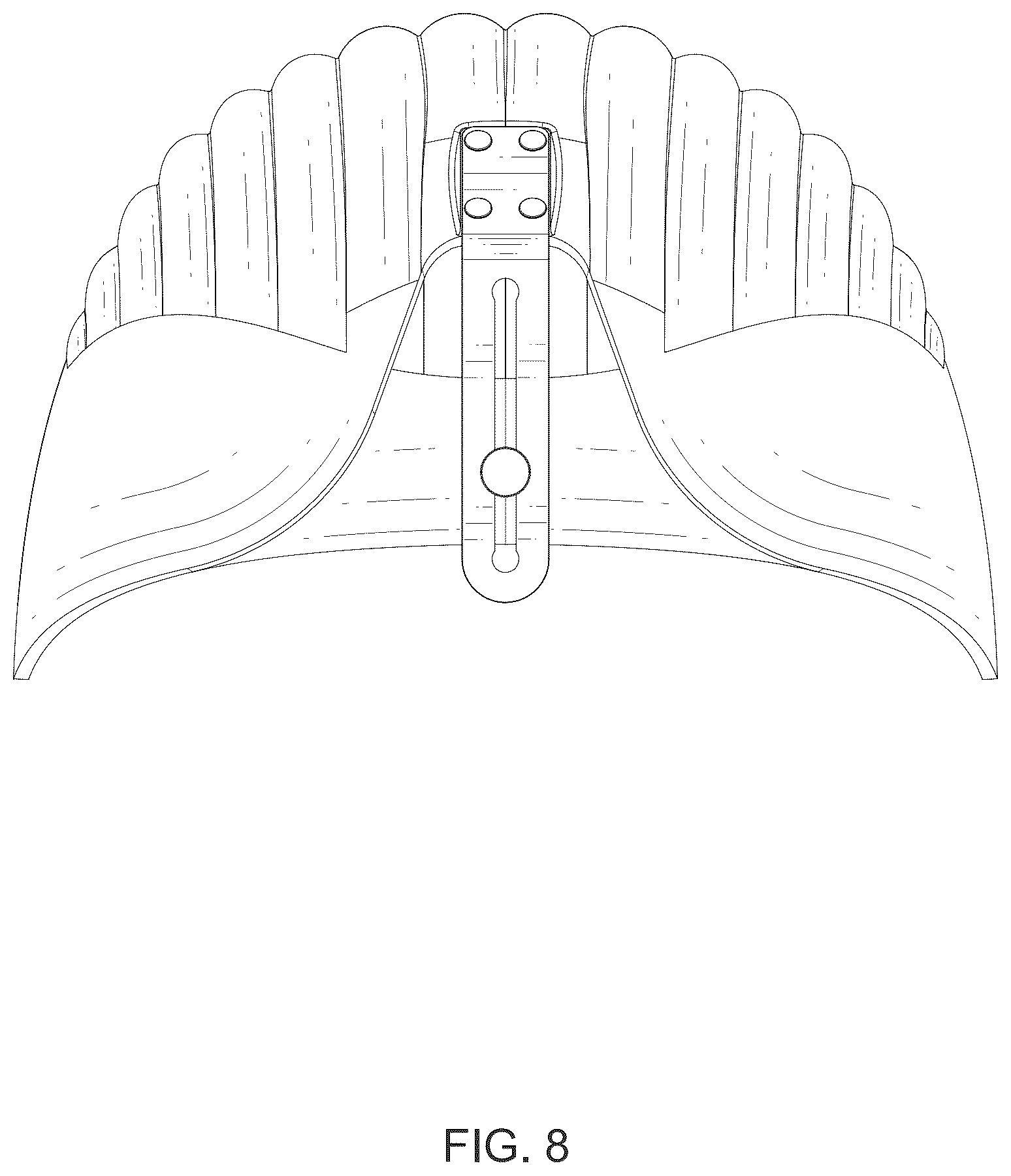 Patent USD1075724 Figure 8 – Microphone isolation shield