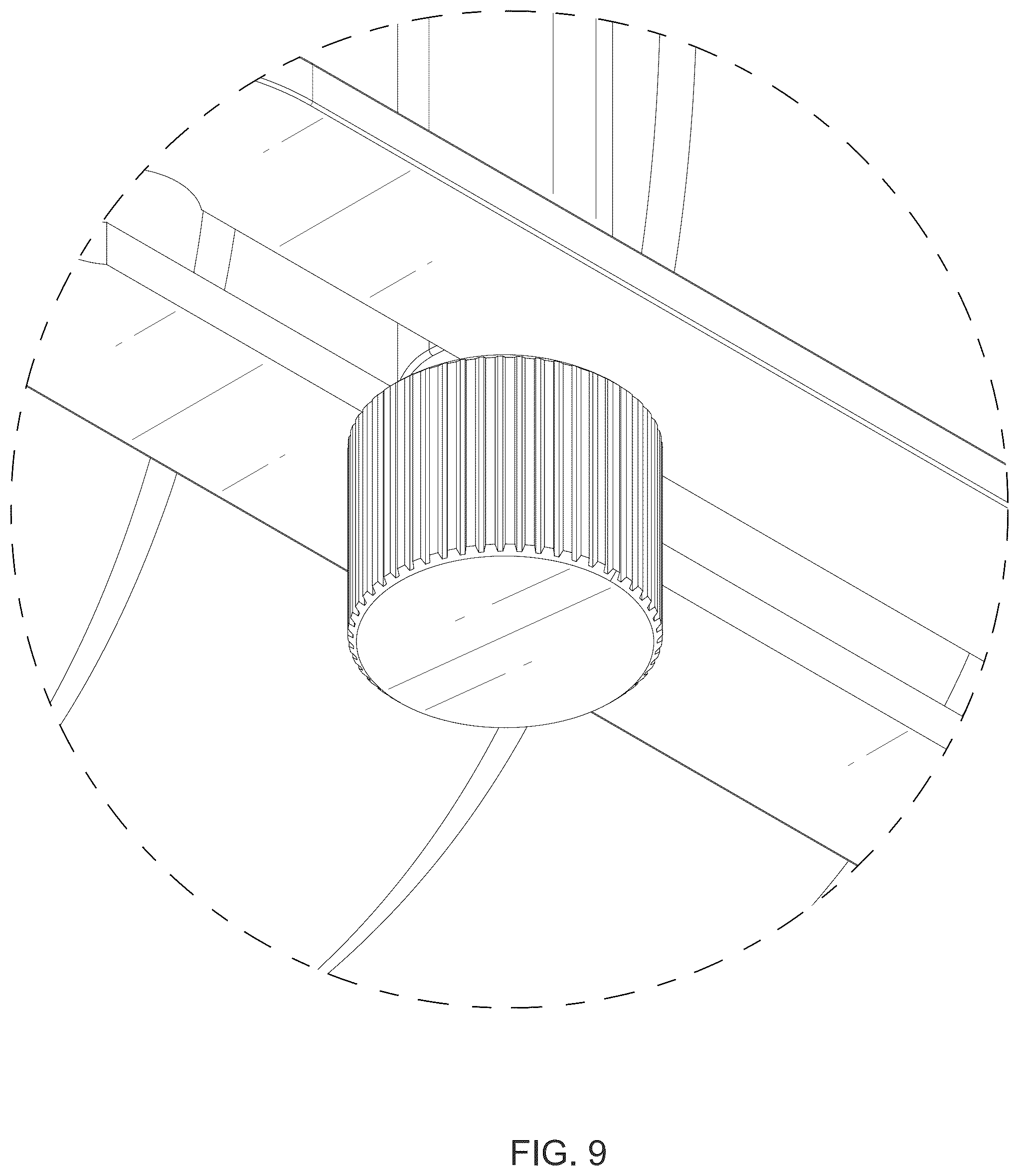 Patent USD1075724 Figure 9 – Microphone isolation shield