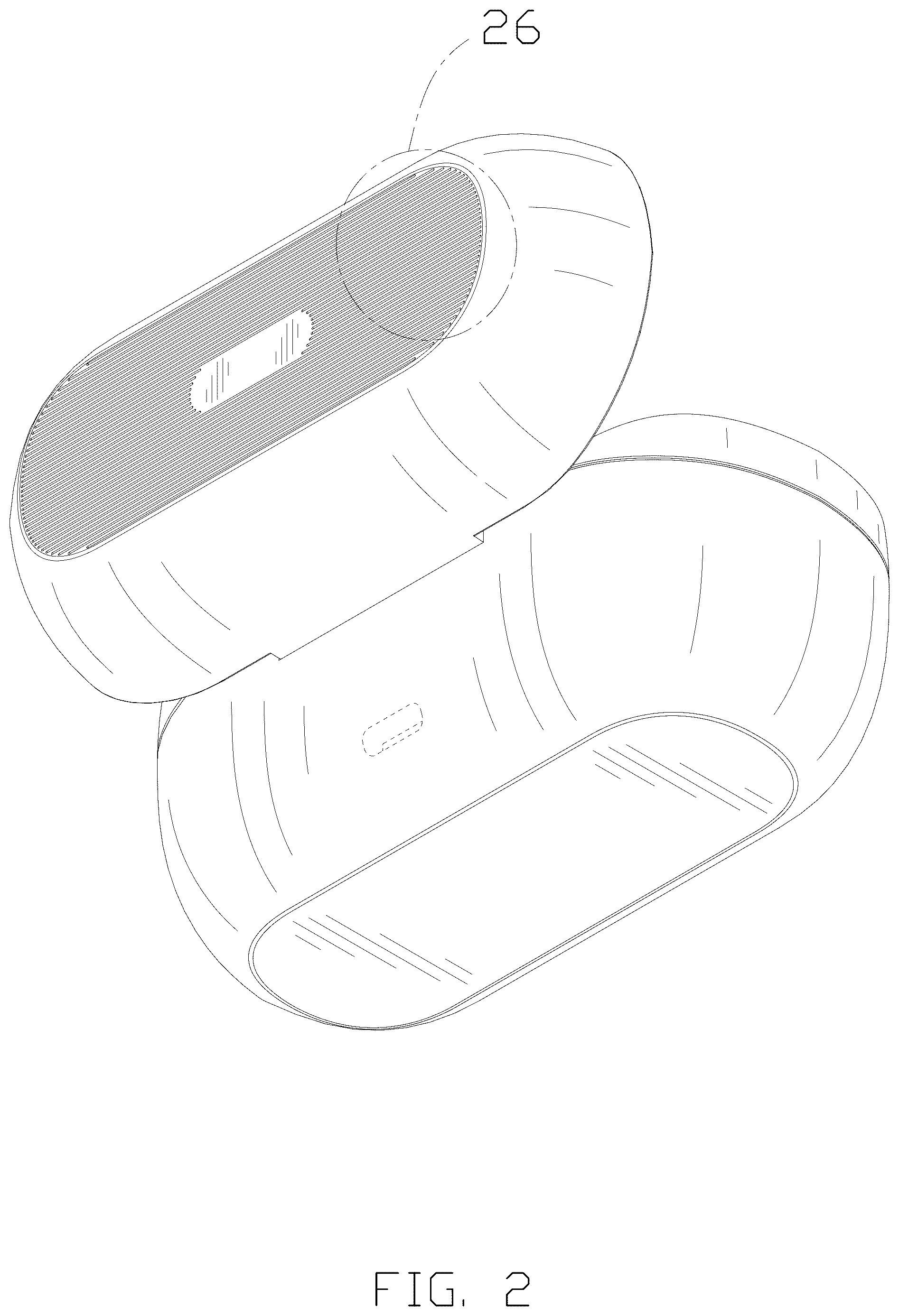 Patent USD1075725 Figure 2 – Set of microphone, receiver and charging case