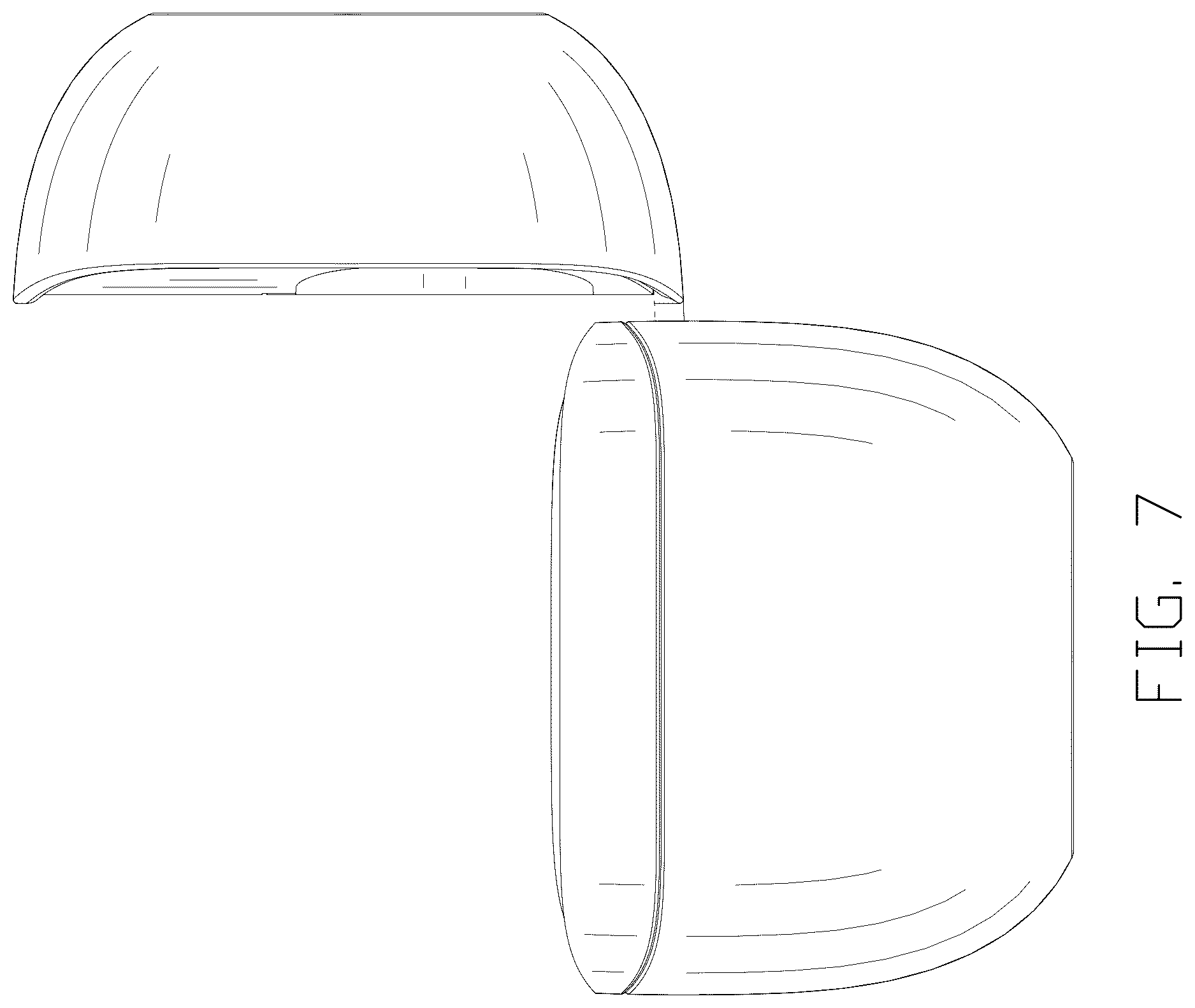Patent USD1075725 Figure 7 – Set of microphone, receiver and charging case